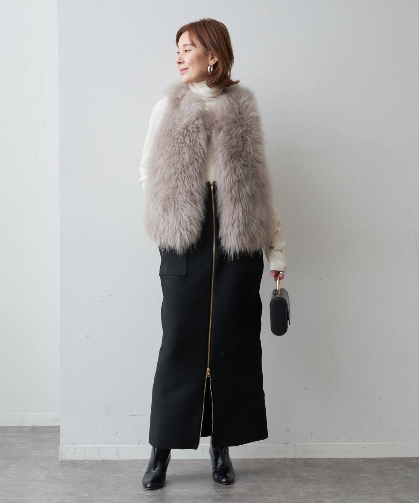 Cashmere Fur gilet（ジレ）｜VERMEIL par iena（ヴェルメイユ パー 