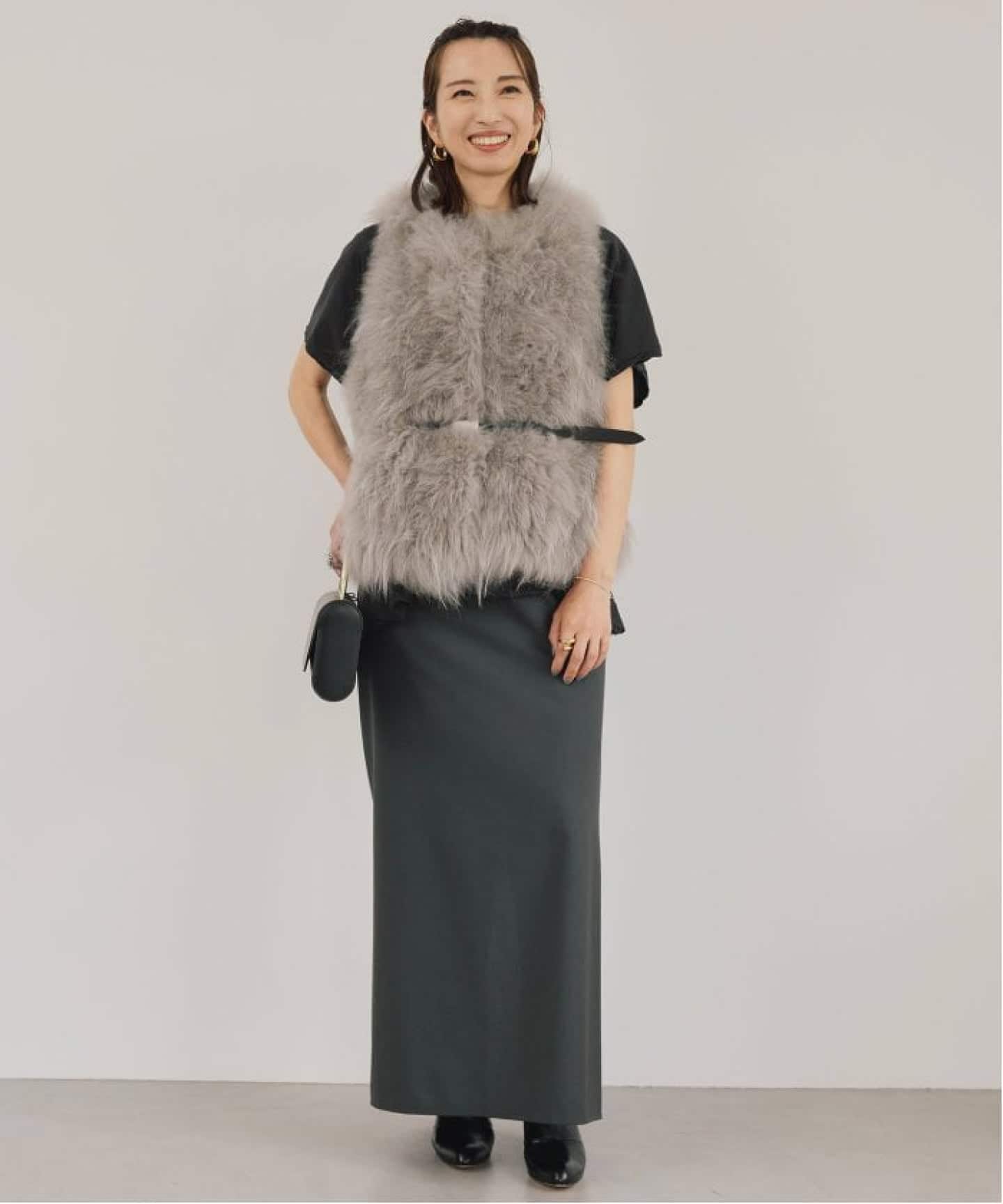 Cashmere Fur gilet（ジレ）｜VERMEIL par iena（ヴェルメイユ パー