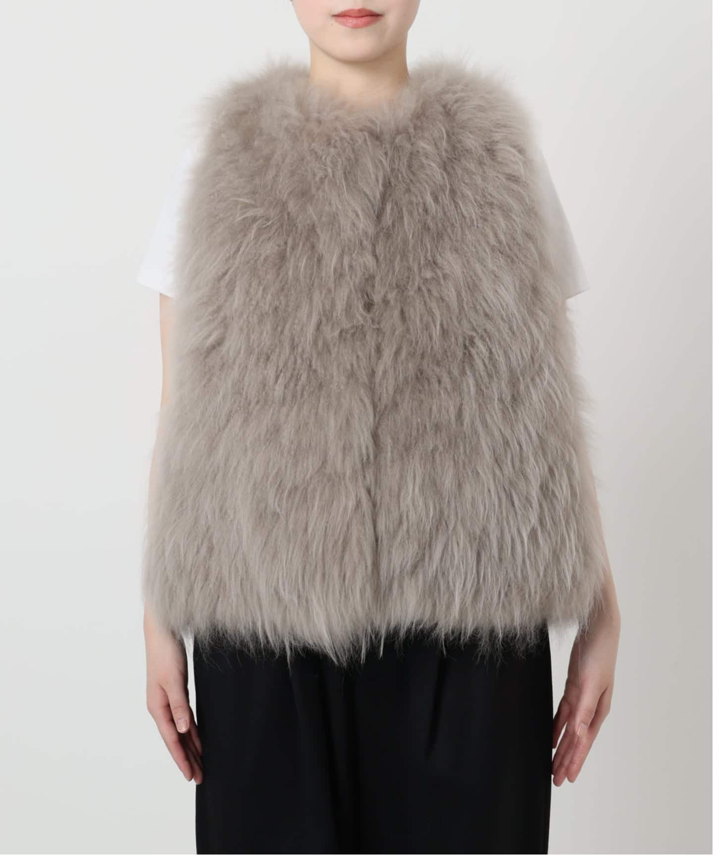 Cashmere Fur gilet（ジレ）｜VERMEIL par iena（ヴェルメイユ パー