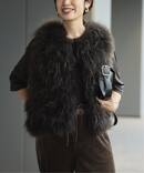 Cashmere Fur gilet