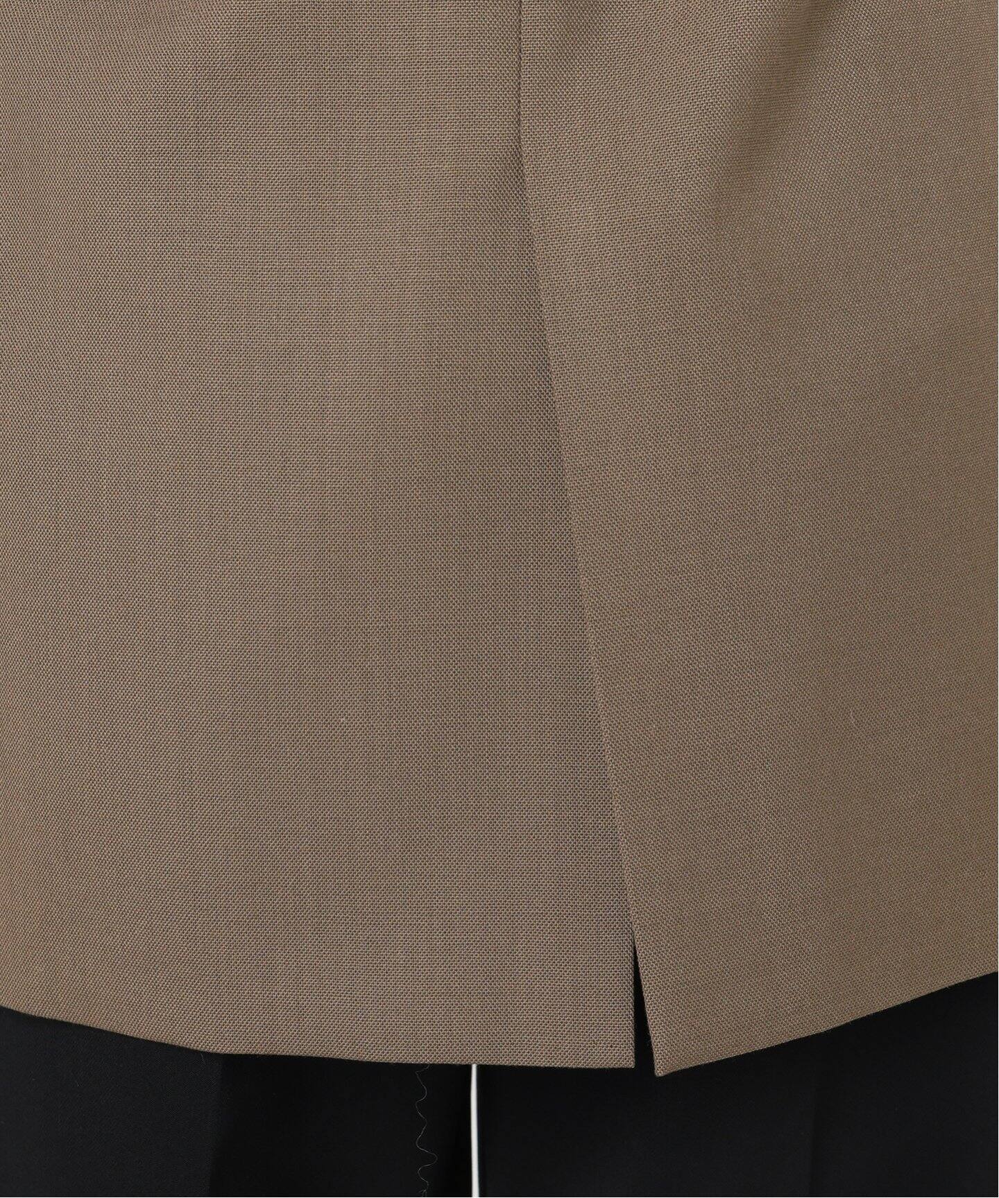 【ヴェルメイユパーイエナ】麻 テーラードジャケット(M)ミドル丈 TAILORED ジャケット（テーラードジャケット）｜VERMEIL par