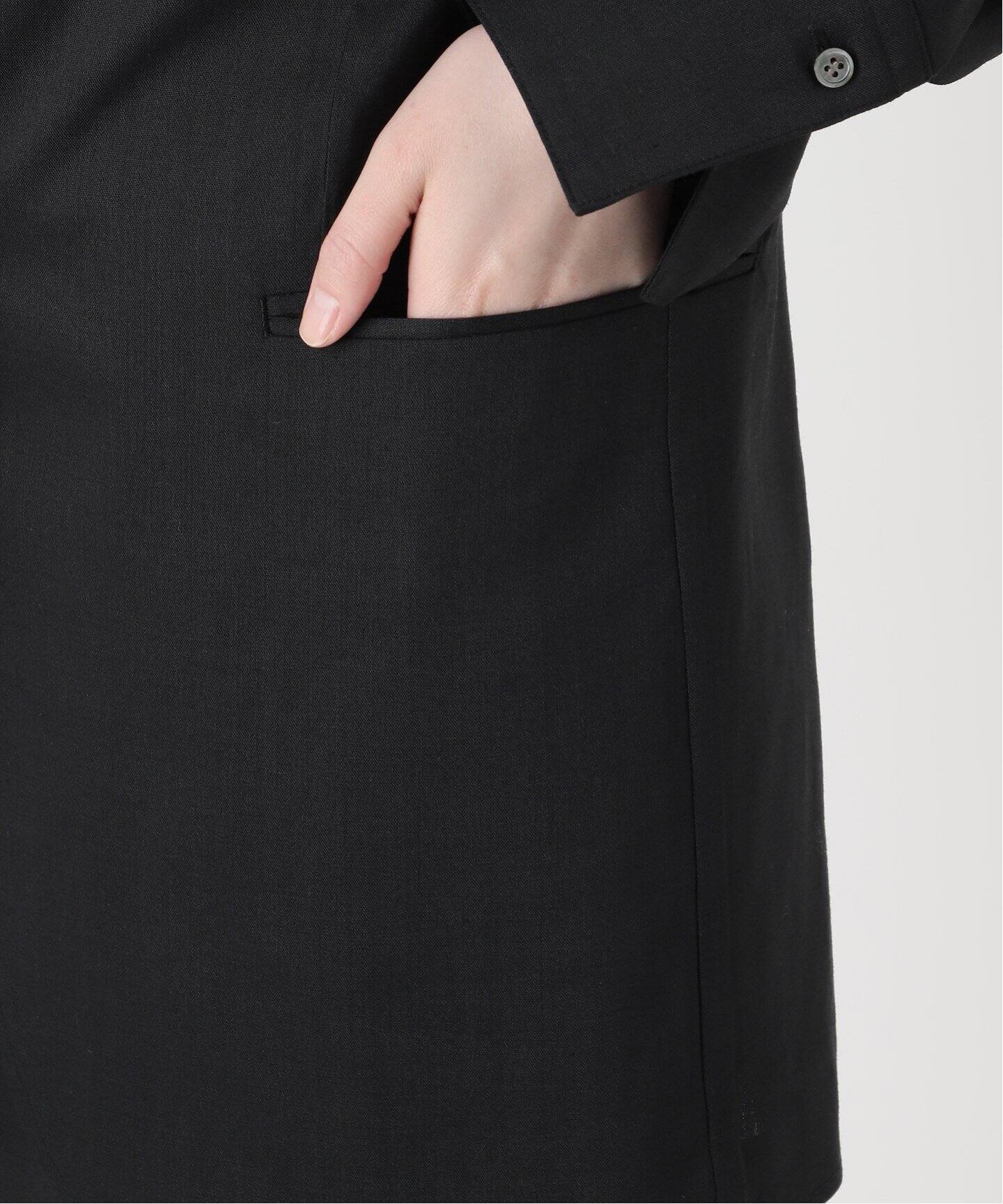 ヴェルメイユパーイエナ 美品✨ ブラック ジャケット 38サイズ ヴェルメイユ パー イエナ VERMEIL par iena ラミーストレッチ
