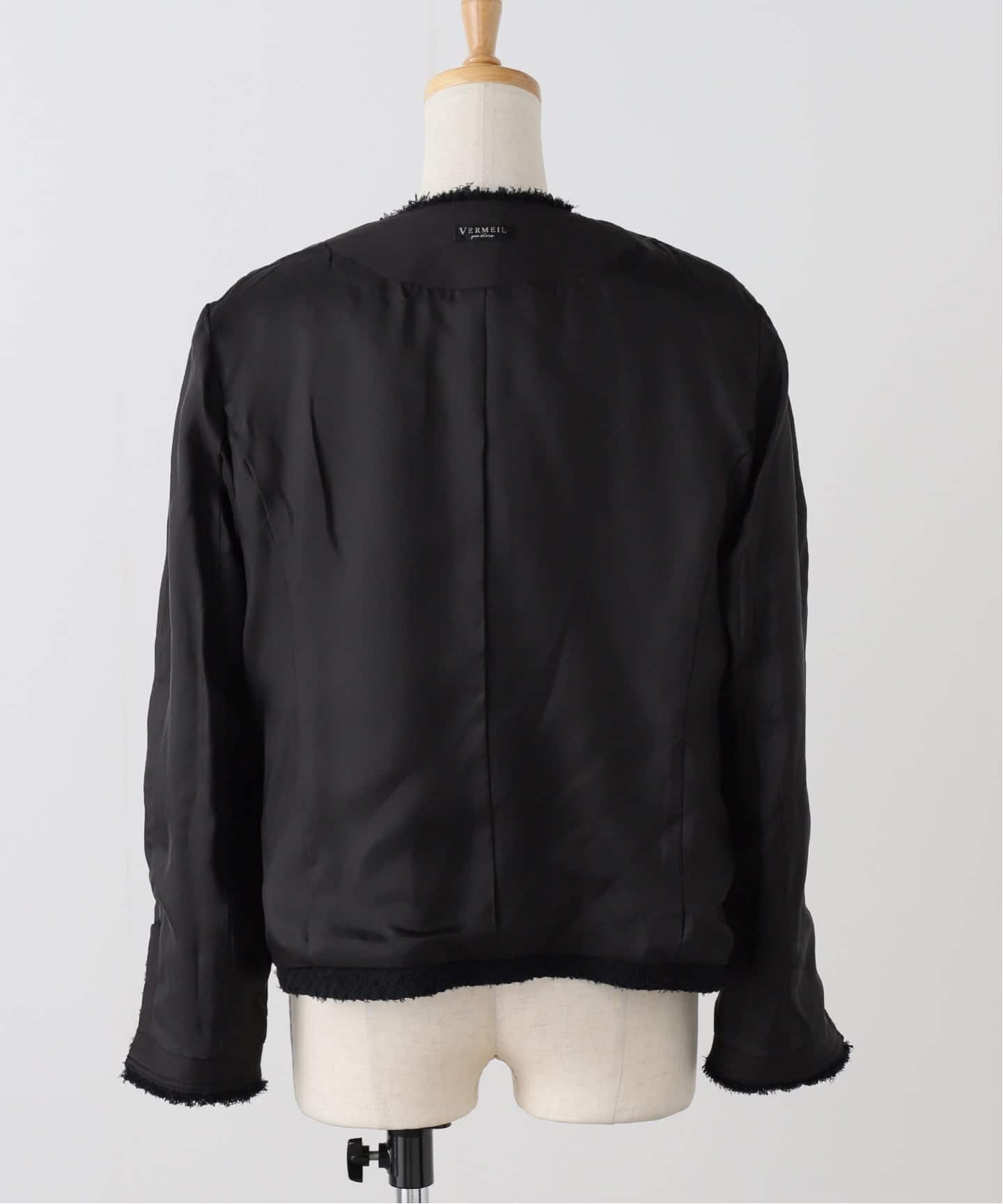 Wool Tweed ジャケット（ノーカラージャケット）｜VERMEIL par iena