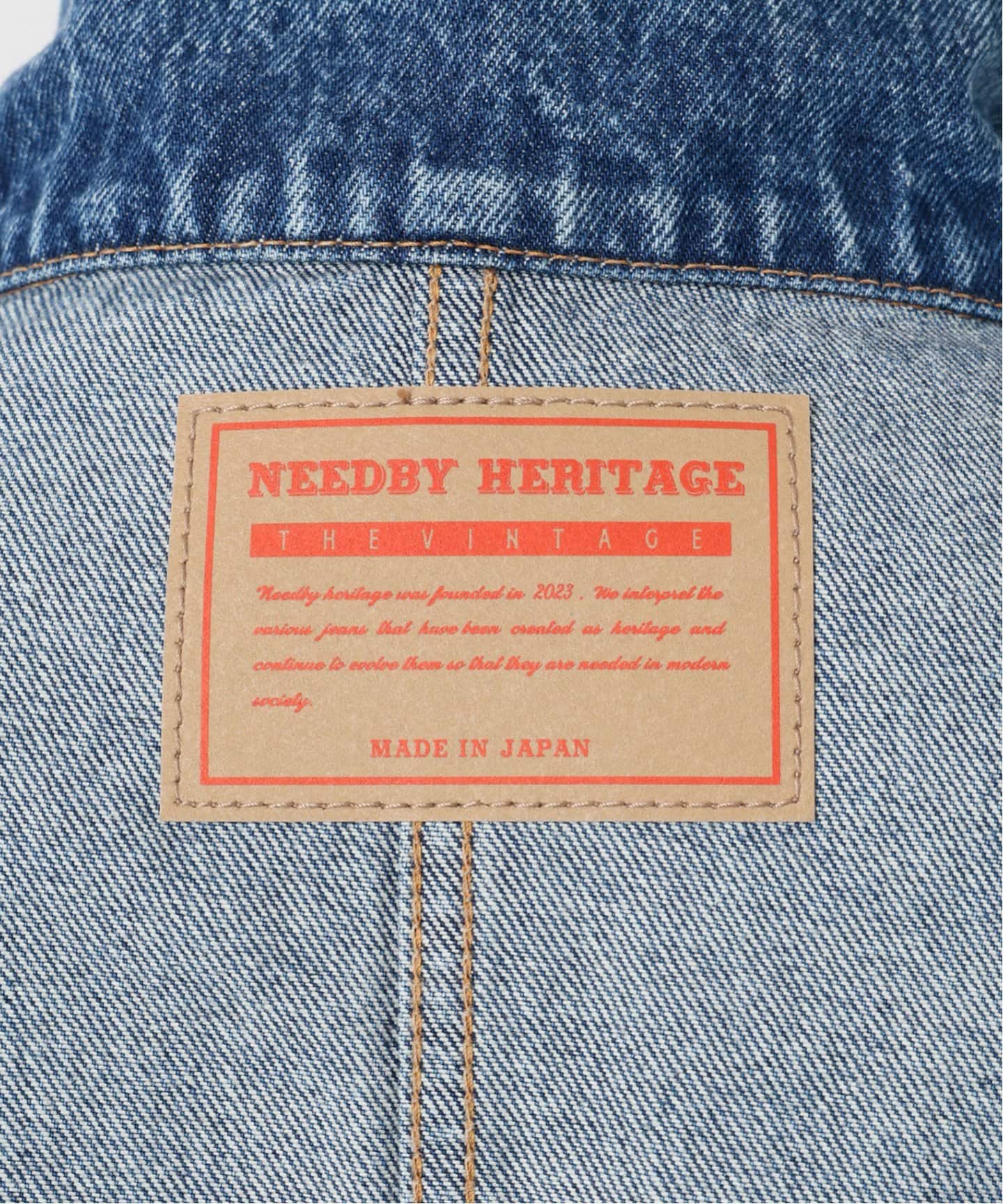 IENA VETEMENT DE TRAVAIL デニムジャケット NEEDBY heritage N0.19 Coveralls N1V9V09373YV（デニム