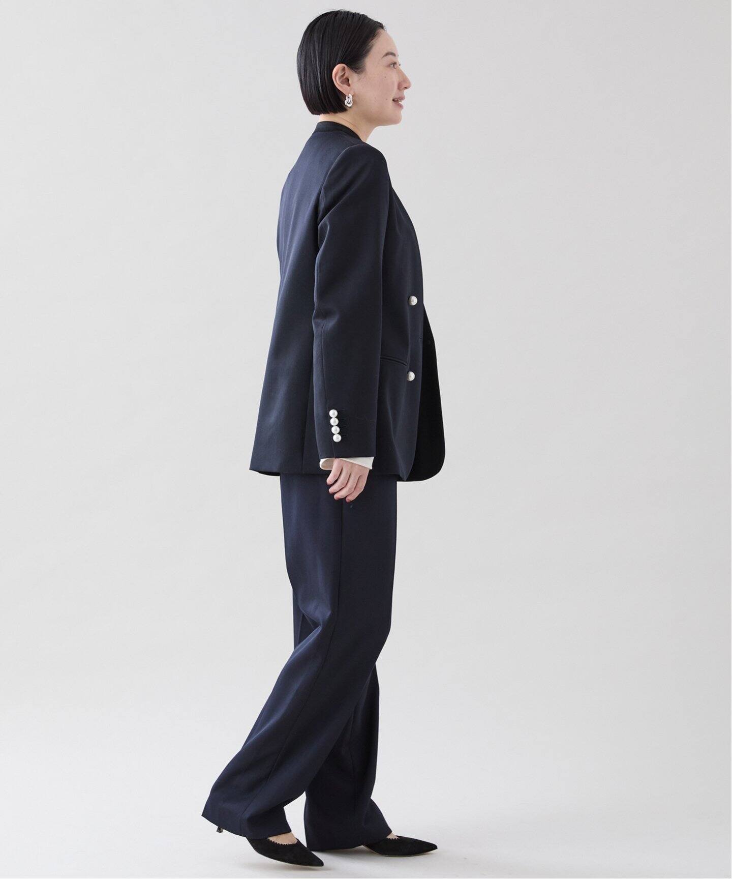 CINOH （チノ）Black Formal No Coller ジャケット BKJK-001（ノー