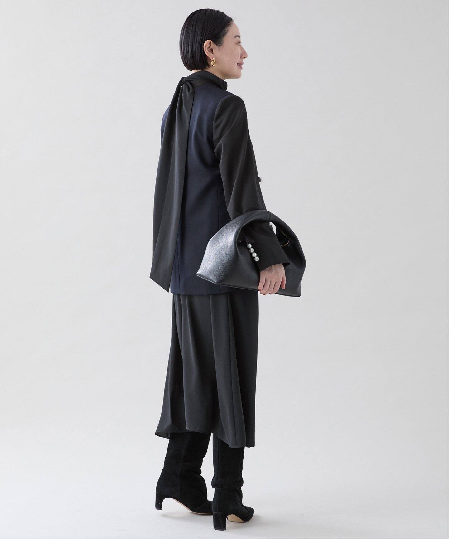 CINOH （チノ）Black Formal No Coller ジャケット BKJK-001（ノー 