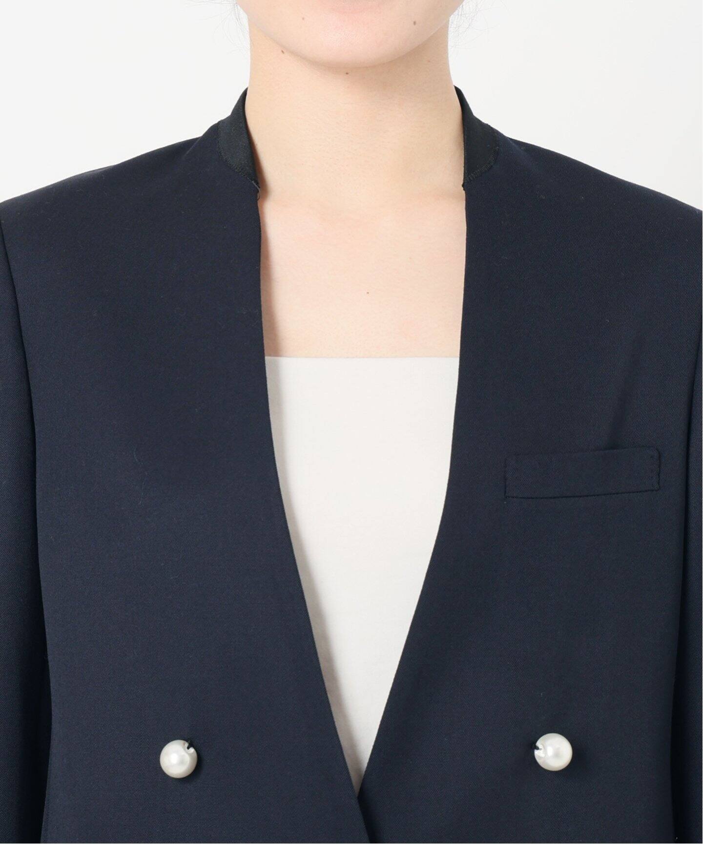 CINOH （チノ）Black Formal No Coller ジャケット BKJK-001（ノー 