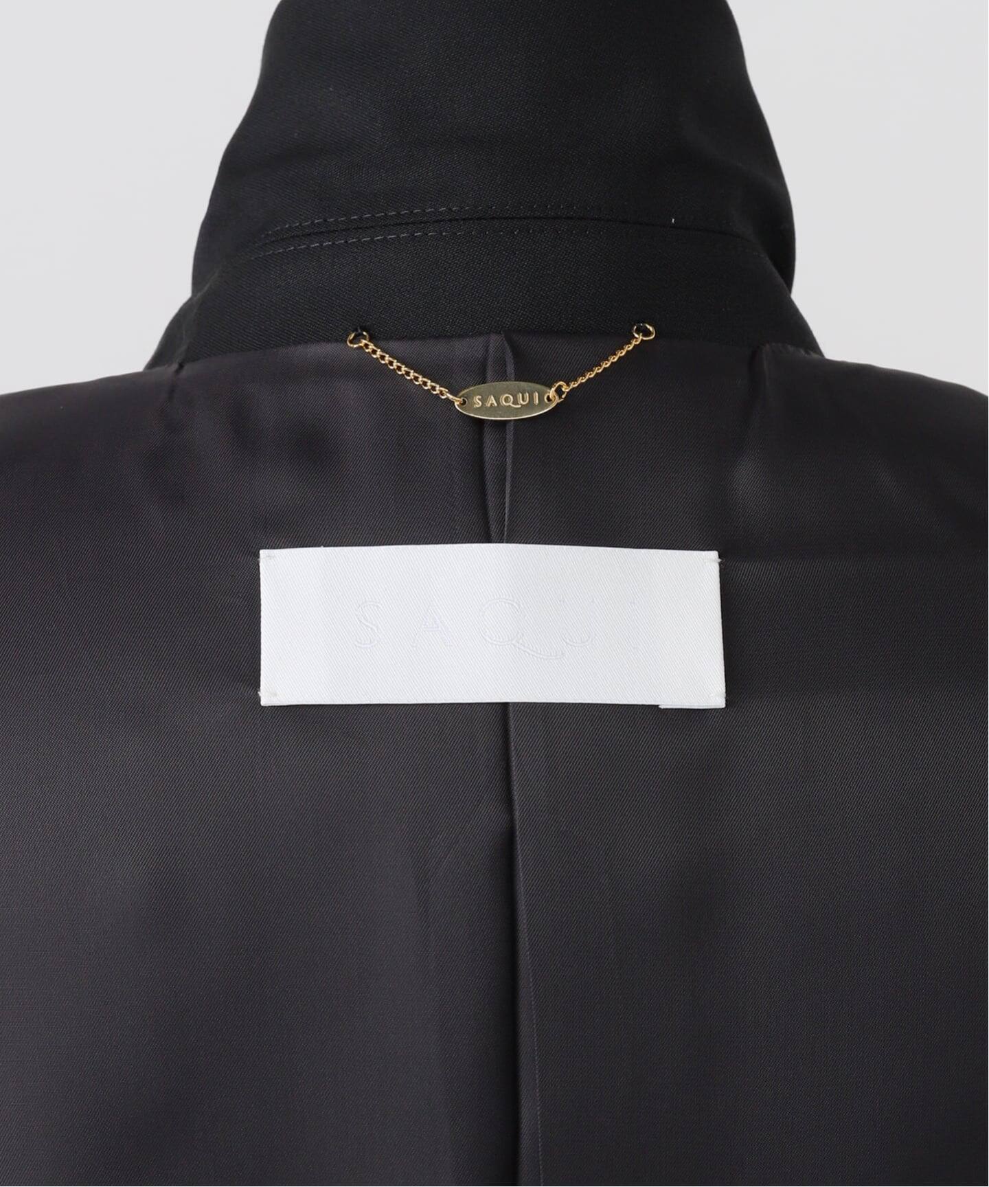 SAQUI サキ PEAKED LAPEL SINGLE ジャケット 25FW30（テーラード