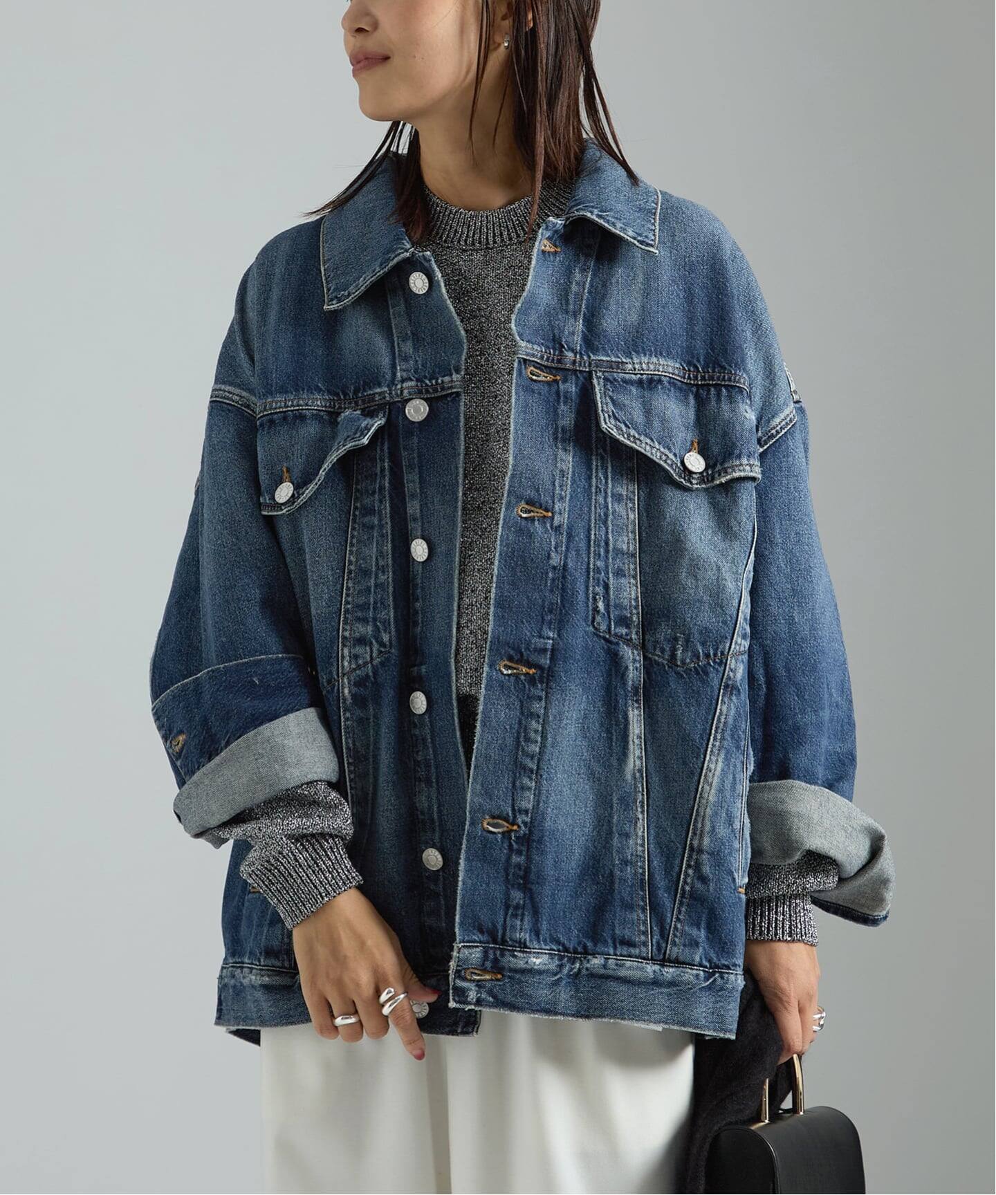 AGOLDE エーゴールドイー REWORKED WAYNE JACKET A5045-1 652（デニム