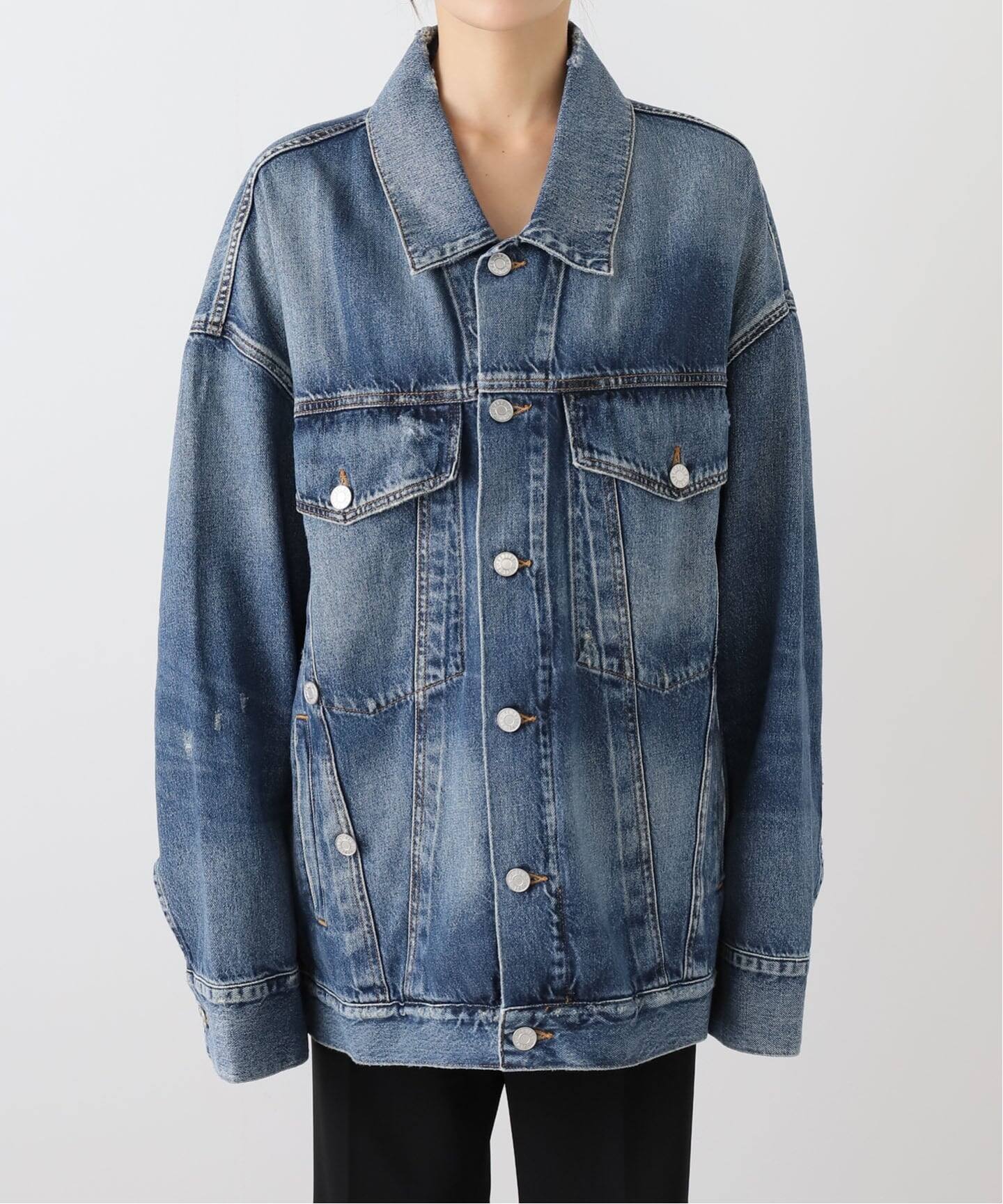 AGOLDE エーゴールドイー REWORKED WAYNE JACKET A5045-1 652（デニム