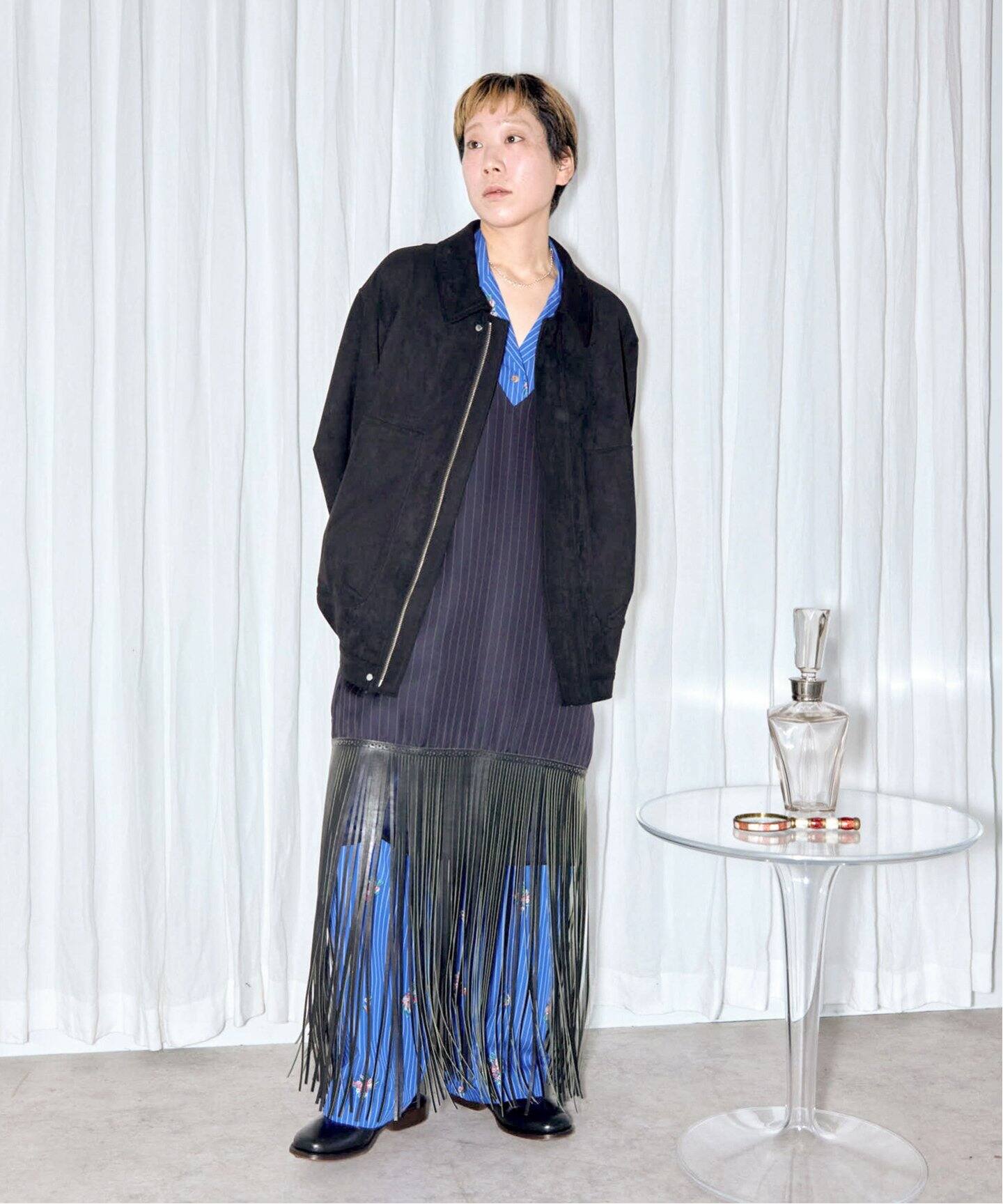 FAUX SUEDE VOLUME ブルゾン（その他ブルゾン／アウター）｜CITYSHOP 