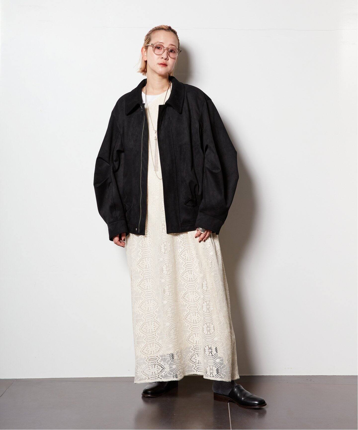 FAUX SUEDE VOLUME ブルゾン（その他ブルゾン／アウター）｜CITYSHOP 