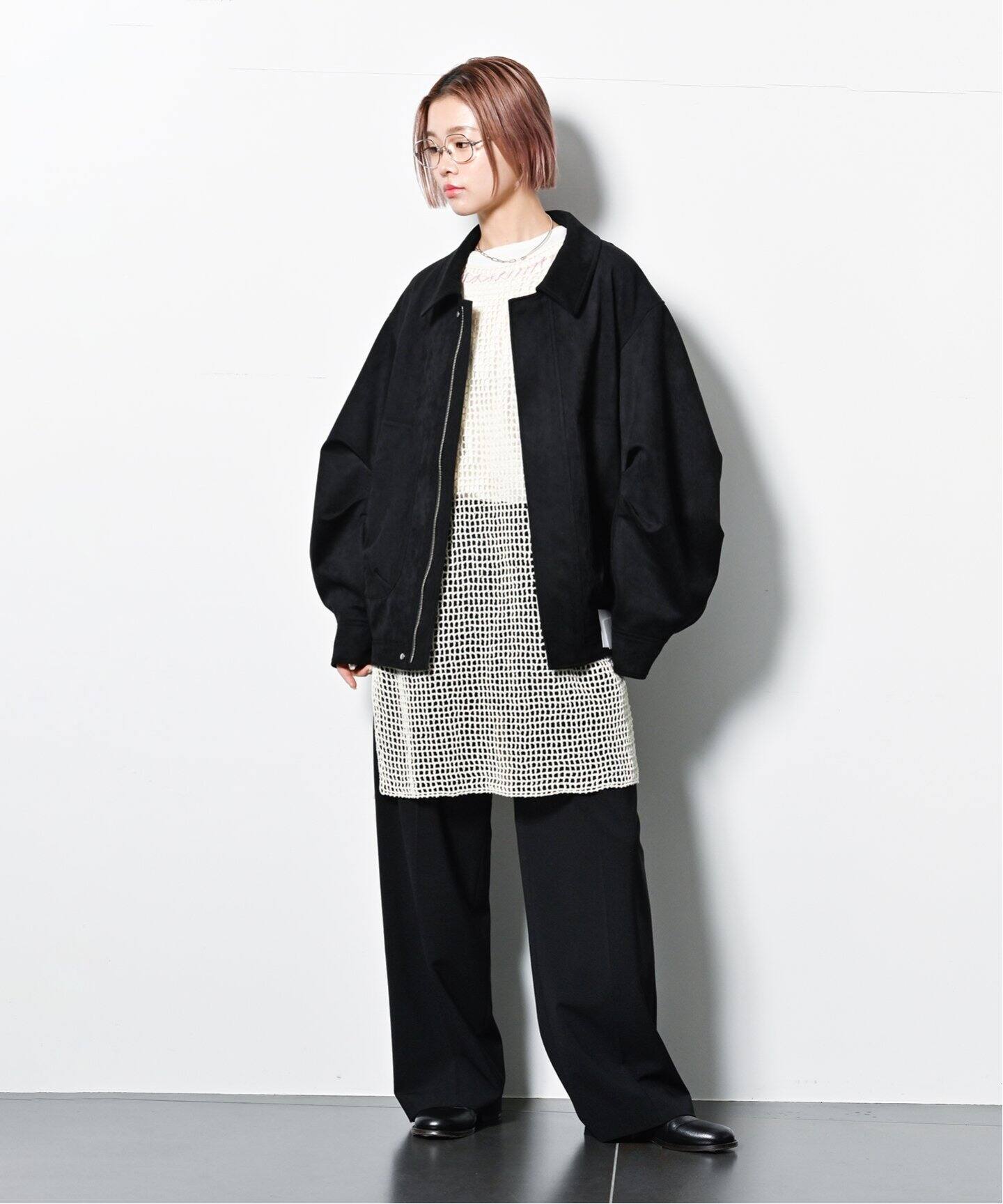 FAUX SUEDE VOLUME ブルゾン（その他ブルゾン／アウター）｜CITYSHOP 