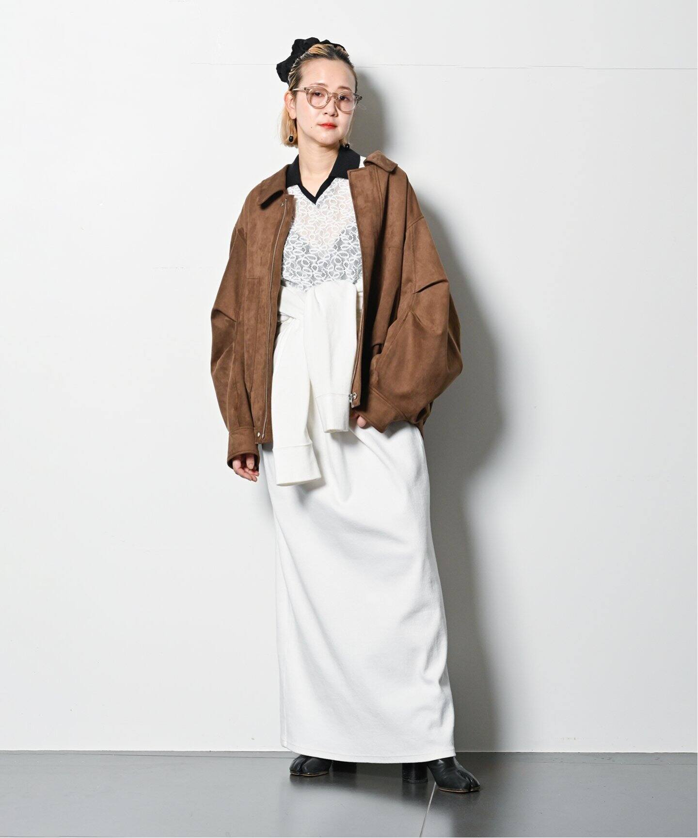 FAUX SUEDE VOLUME ブルゾン（その他ブルゾン／アウター）｜CITYSHOP 