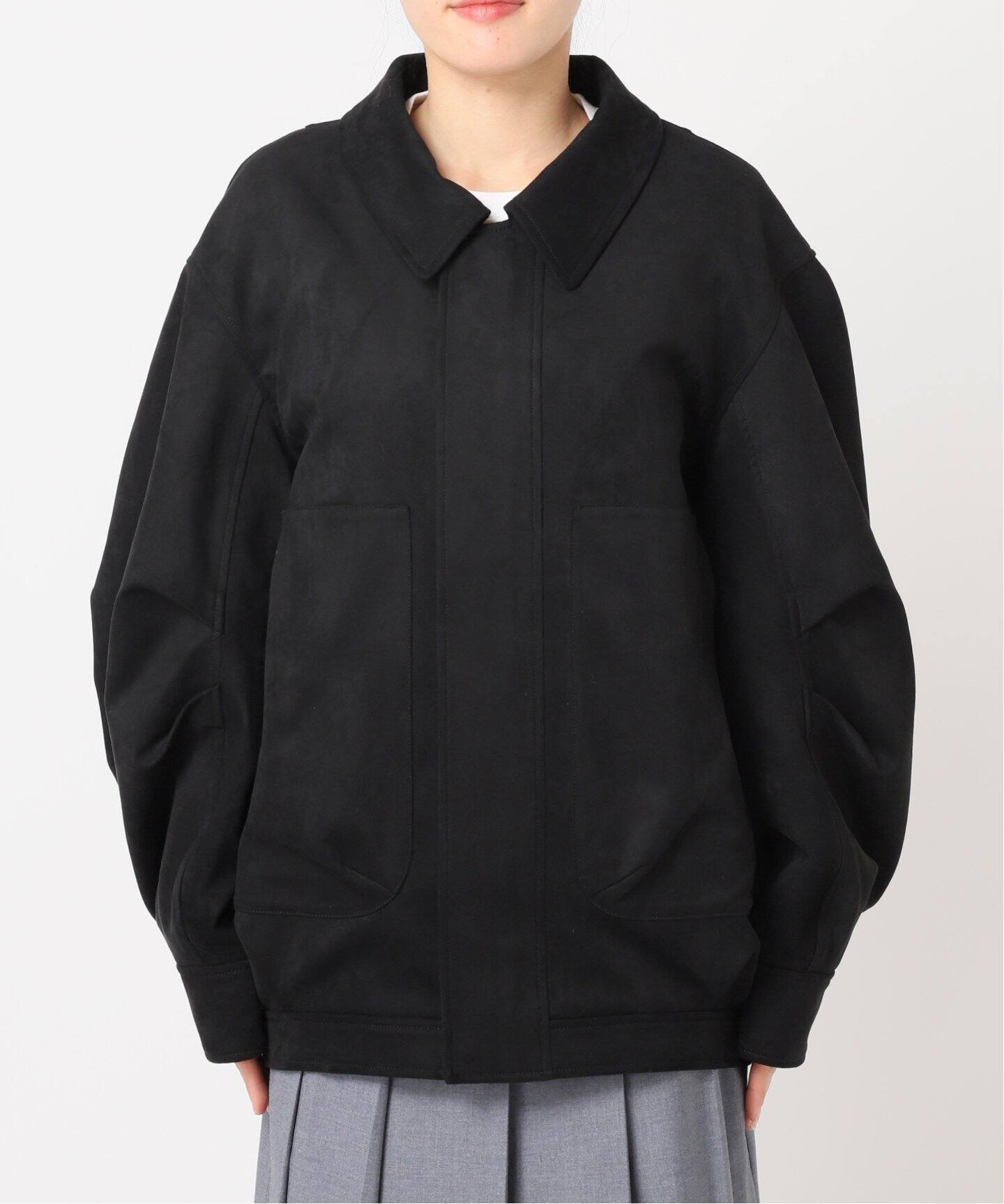 FAUX SUEDE VOLUME ブルゾン（その他ブルゾン／アウター）｜CITYSHOP 