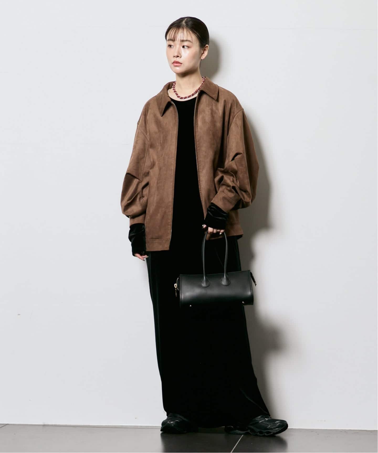 FAUX SUEDE VOLUME ジャケット（その他ブルゾン／アウター）｜CITYSHOP