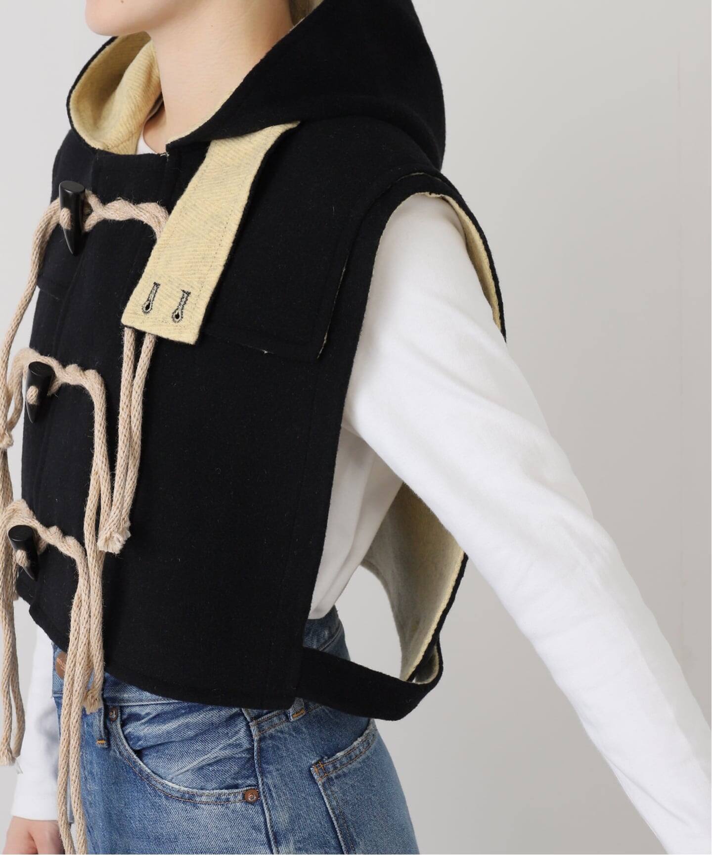 MASU DUFFLE VEST M25F9VT001：ベスト（その他ブルゾン／アウター