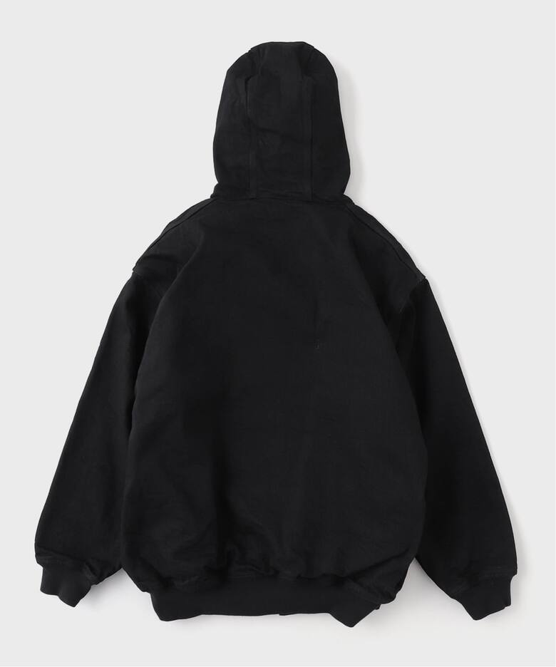 COMOLI / コモリ】ブラックデニムジップパーカ C03-010 03（パーカー 