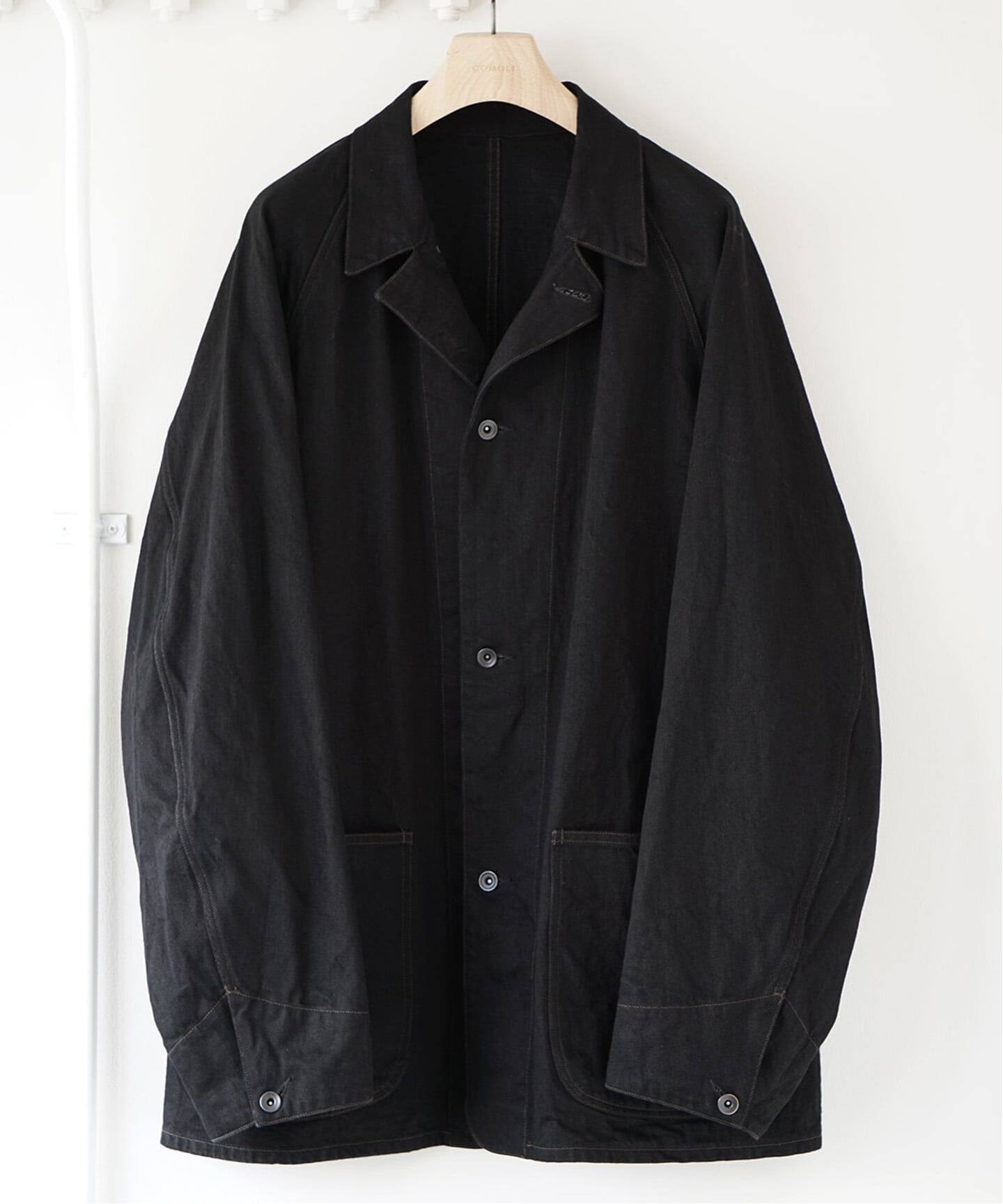 COMOLI / コモリ】 ブラックデニムワークジャケット C03-010 02 