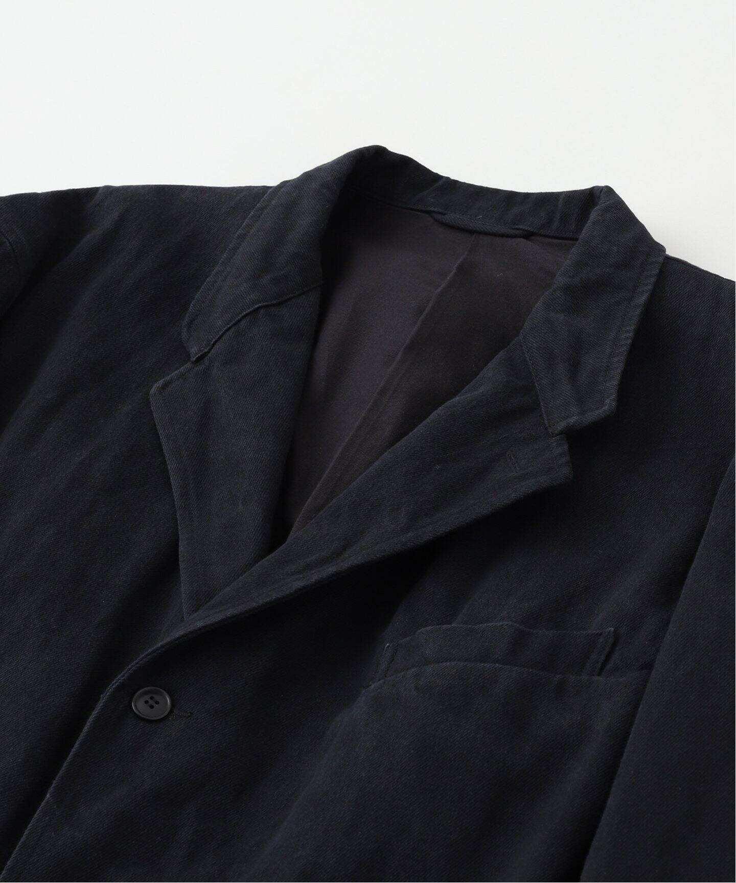 COMOLI / コモリ】ブラックドリル ジャケット B01-010 10（その他  