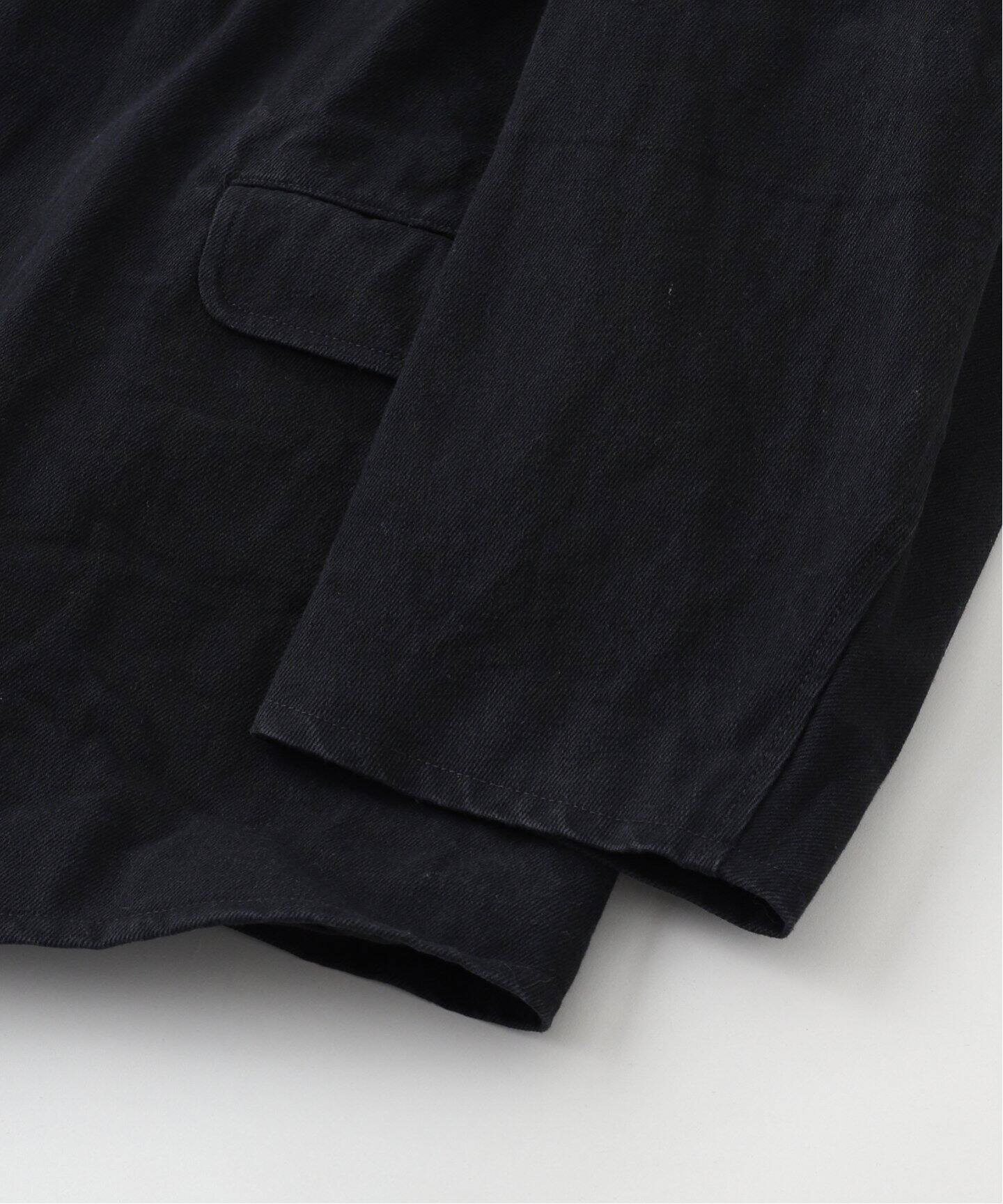 希少1 25ss COMOLI ブラックドリル ジャケット　コモリ 04031015_67ede1416c431.jpg