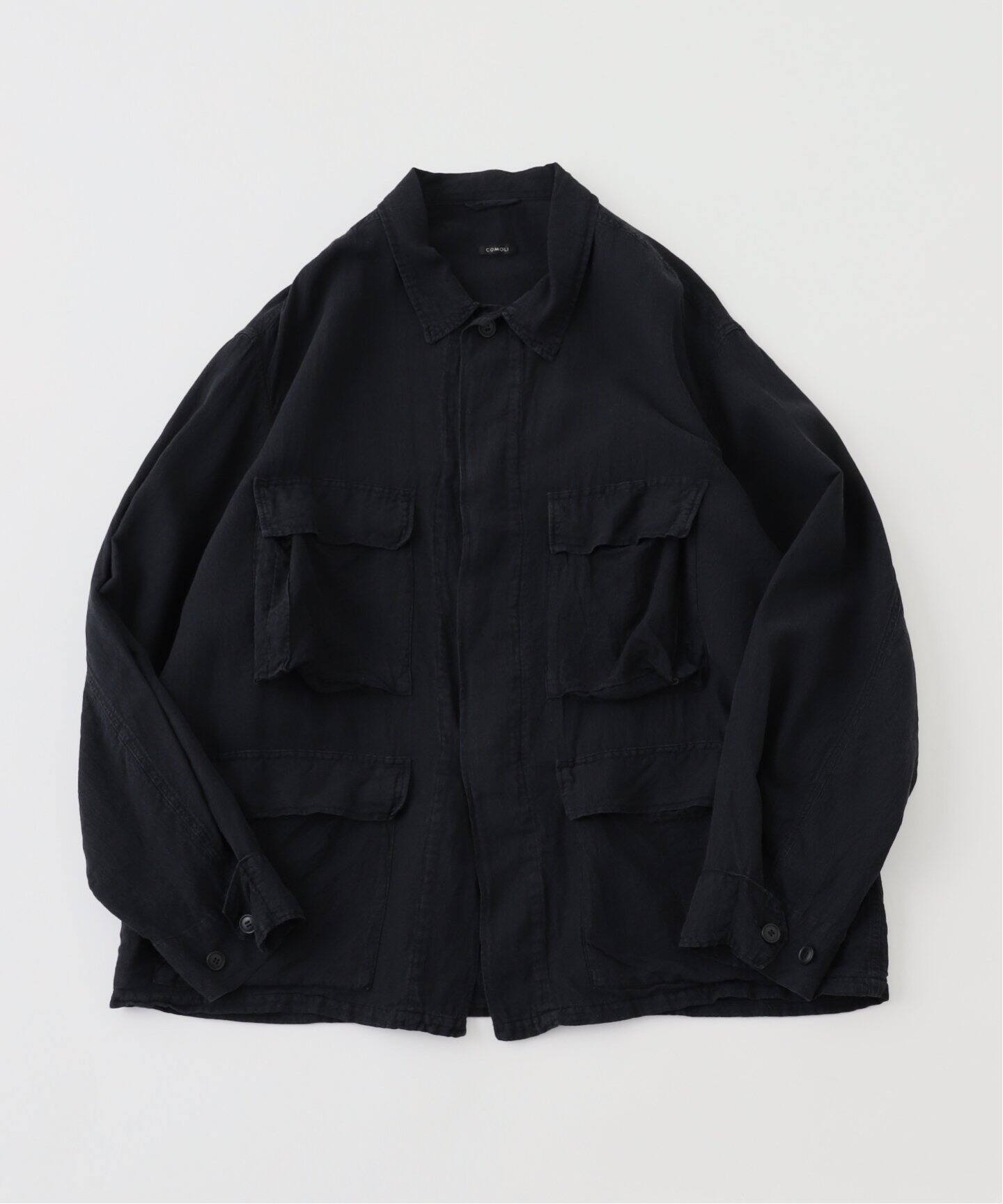 COMOLI / コモリ】フェードブラック B.D.Uジャケット B01-010 28 