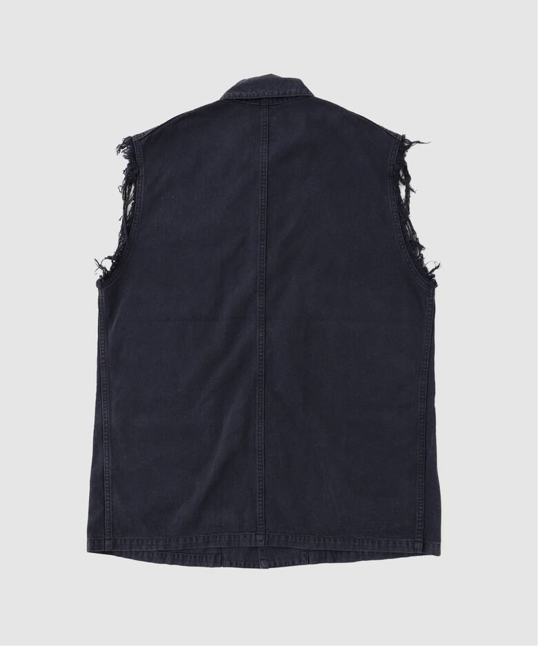 BLACKBIRD / ブラックバード】 sleeveless coveralls（ベスト）｜L 
