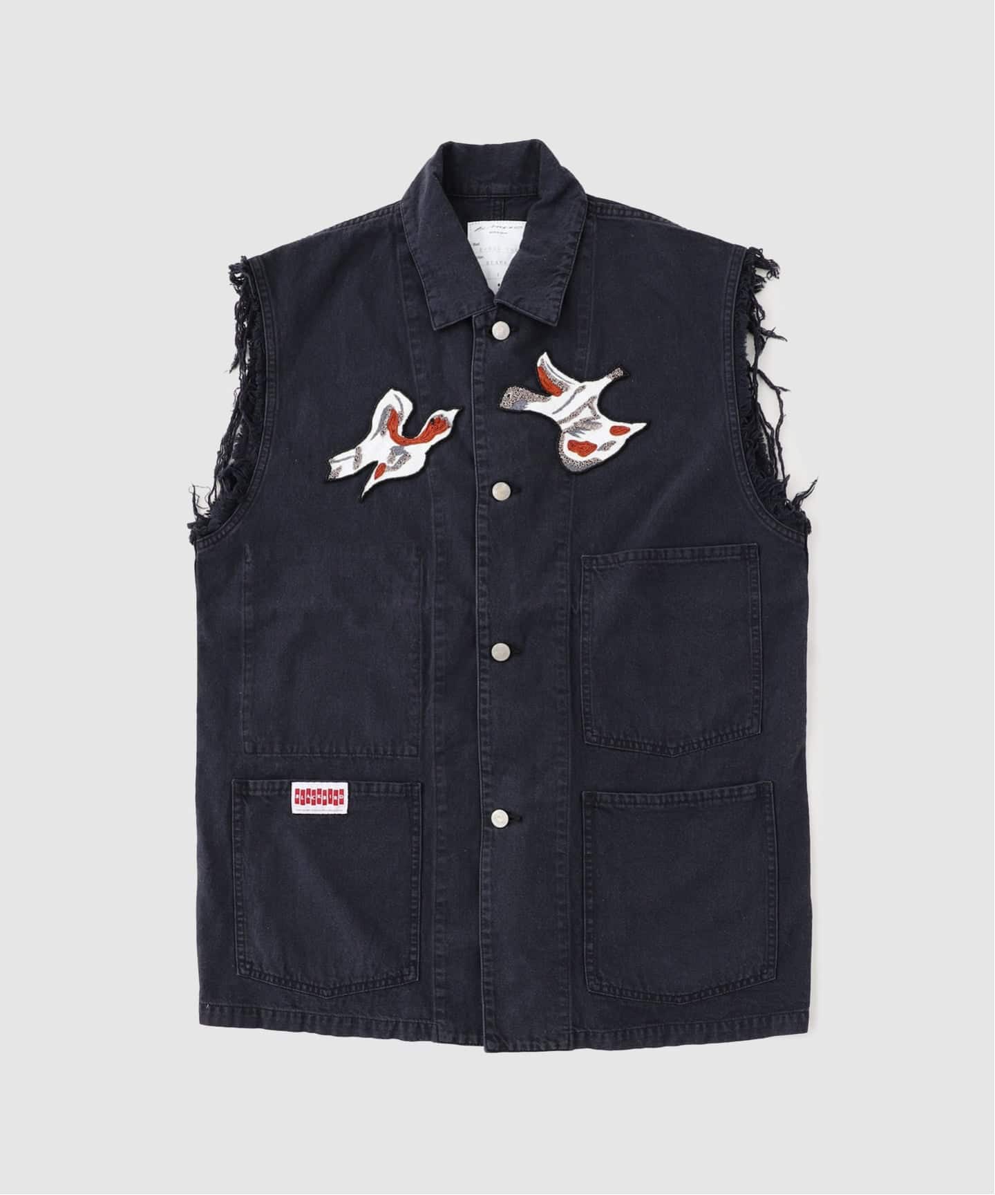 BLACKBIRD / ブラックバード】 sleeveless coveralls（ベスト