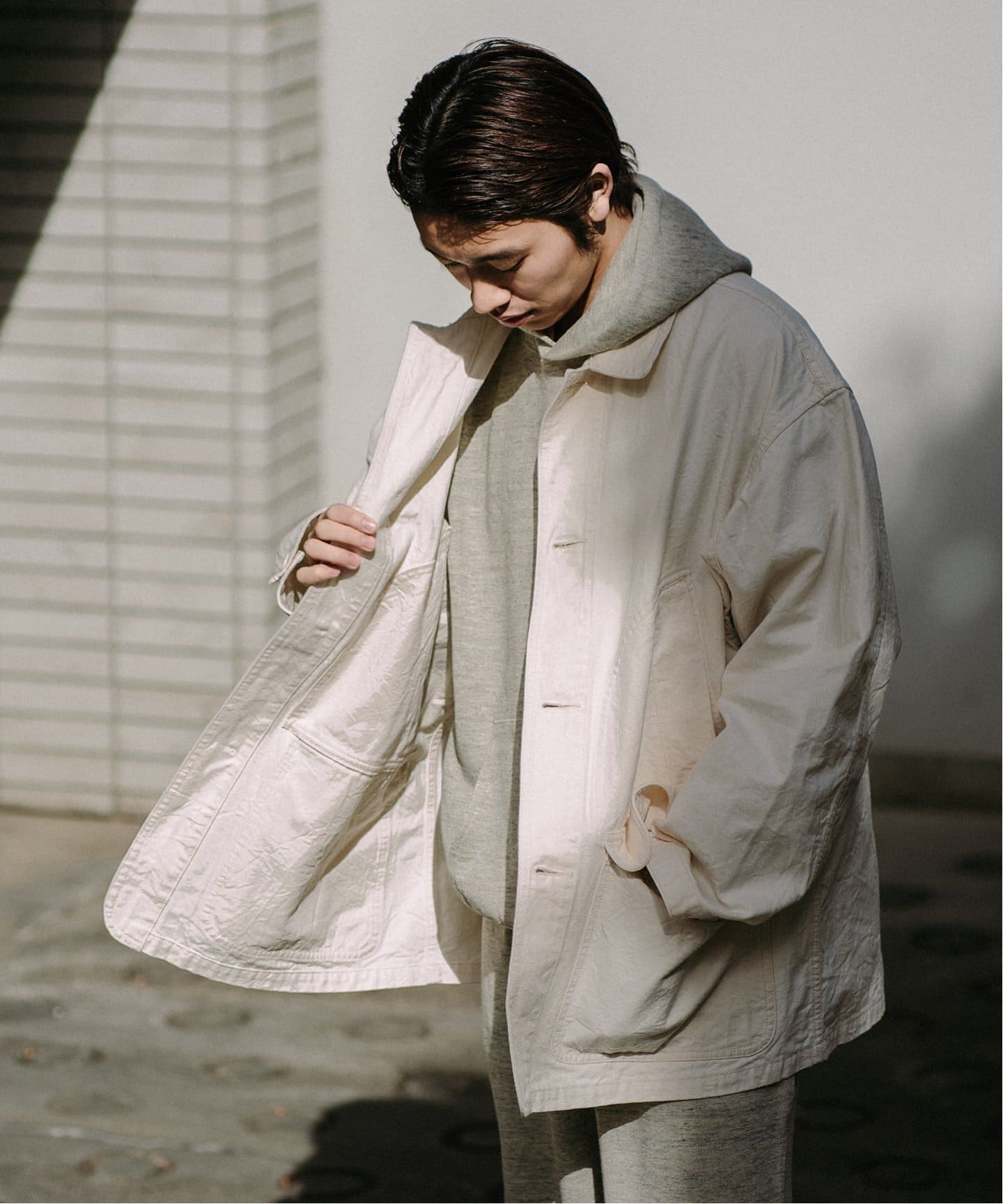 新品 Herill US serge/ERDL コート size:3 ヘリル HERILL 21AW新作販売。その1。 | andPheb Staff Blog