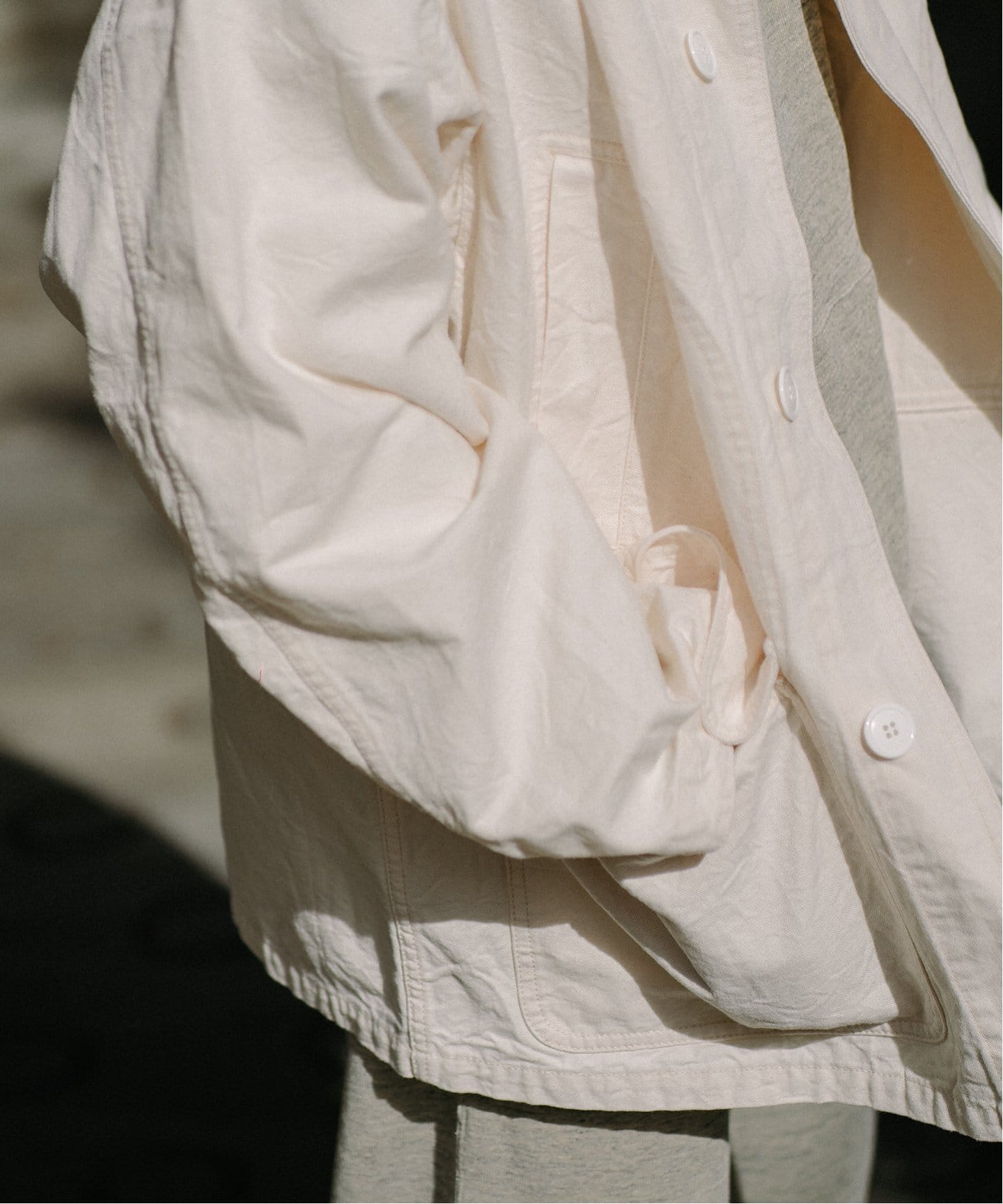 新品 Herill US serge/ERDL コート size:3 ヘリル HERILL (ヘリル) Cottongabardine Carcoat 25-011-HL-8080-10