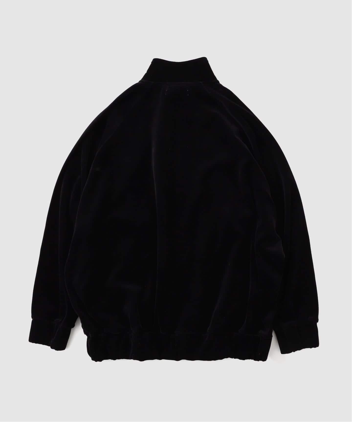 ジャケット・アウター Graphpaper Compact Velour Track Jacket Compact Velour Track Jacket / BLACK | Graphpaper (MEN