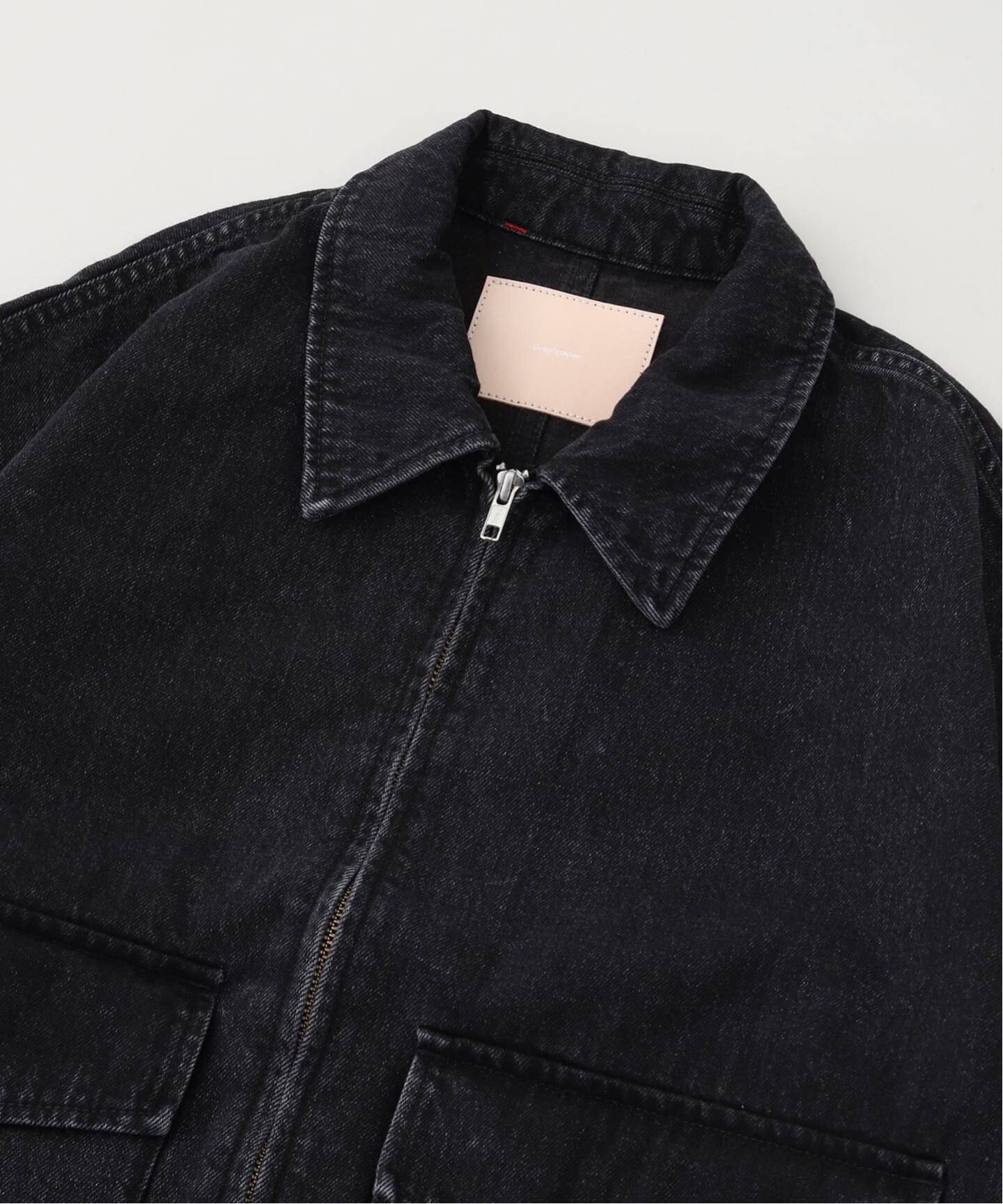 Graphpaper / グラフ ペーパー】 Selvage Denim Zip Jacket GM253-2