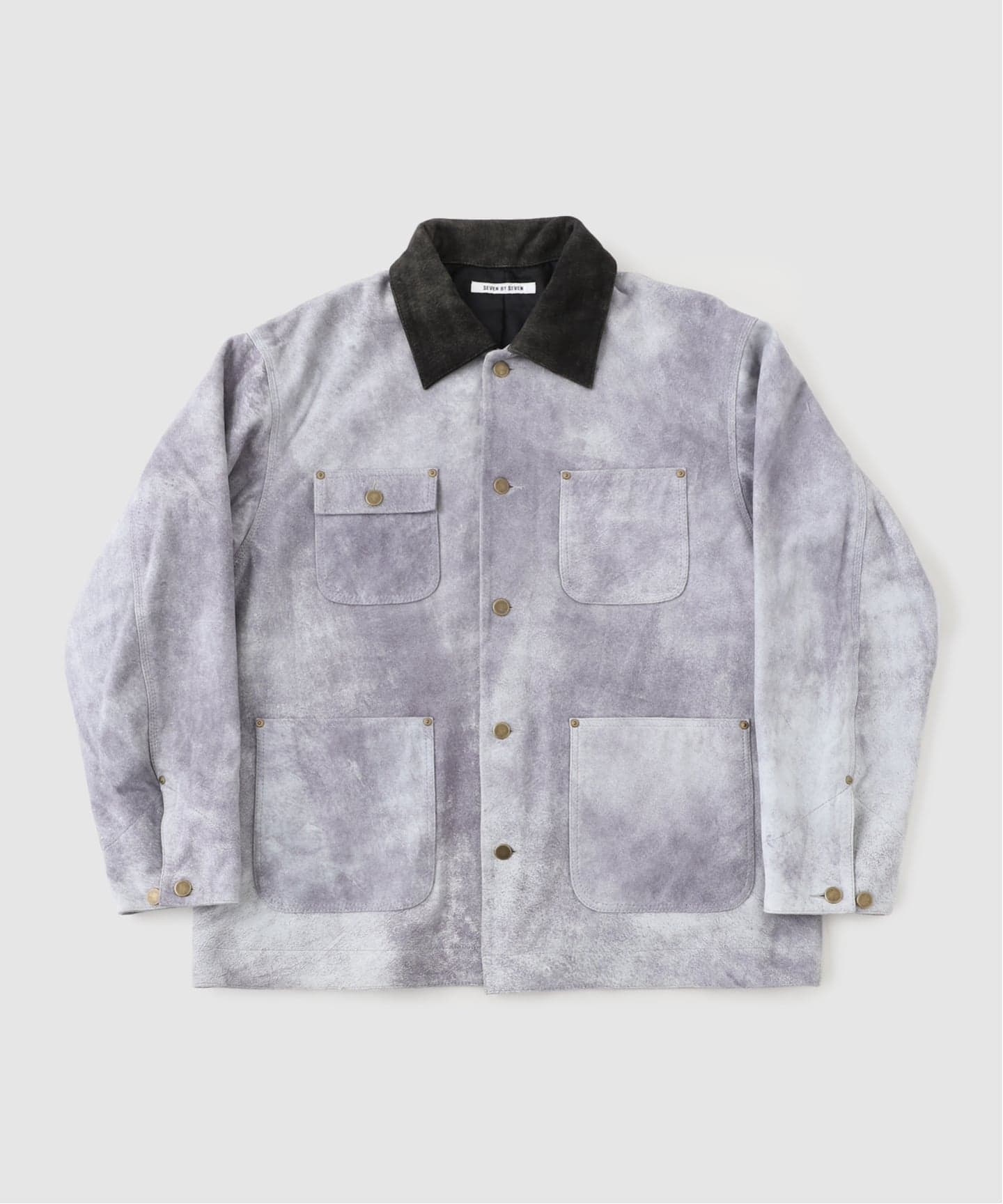 RE-PURPOSE ウールコート グレー M l'echoppe レショップ LE / エルイー】ウール バルカラー コート（その他ブルゾン