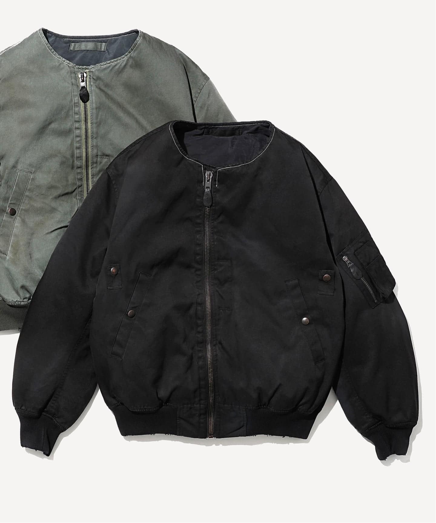 ジャケット・アウター 25SS A.PRESSE silk flight jacket 3 A.PRESSE/アプレッセ】 Silk Flight Custom Jacket：ブルゾン