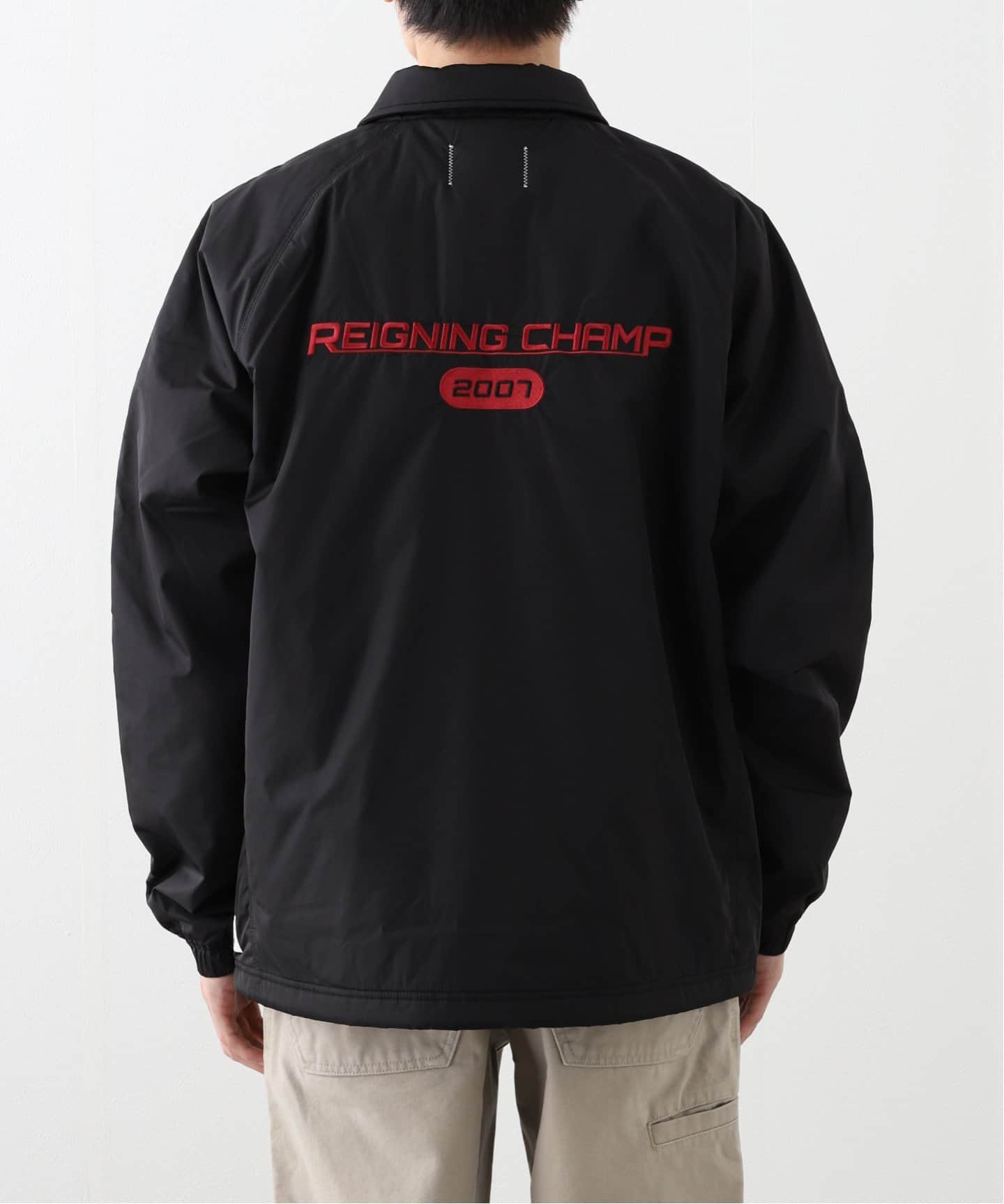 Reigning Champ ナイロンブルゾン L ブラック Reigning Champ ナイロンブルゾン L ブラック