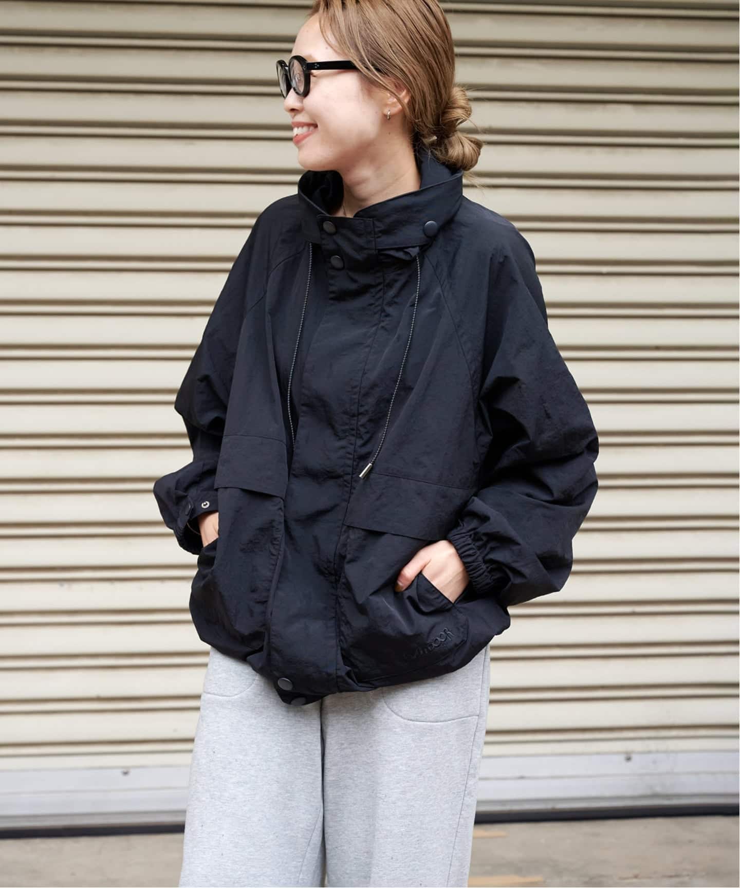 アスレチックブルゾン 撥水/ユニセックス着用可（マウンテンパーカー