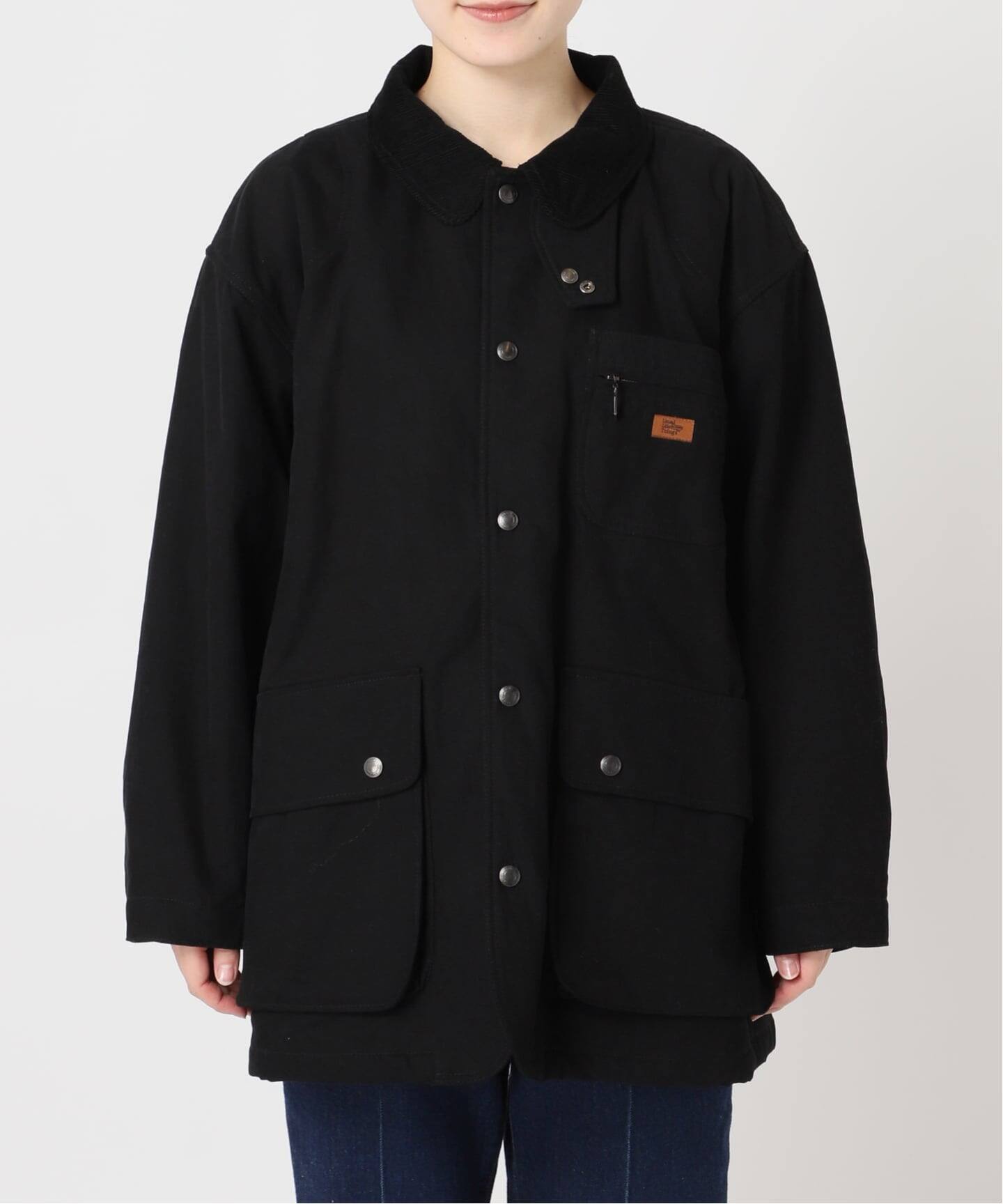 【値引交渉不可】WEWILLハンティングジャケット/カバーオール(裏付き) カバーオール 2wayミドルNCボア裏地付きハンティングジャケット