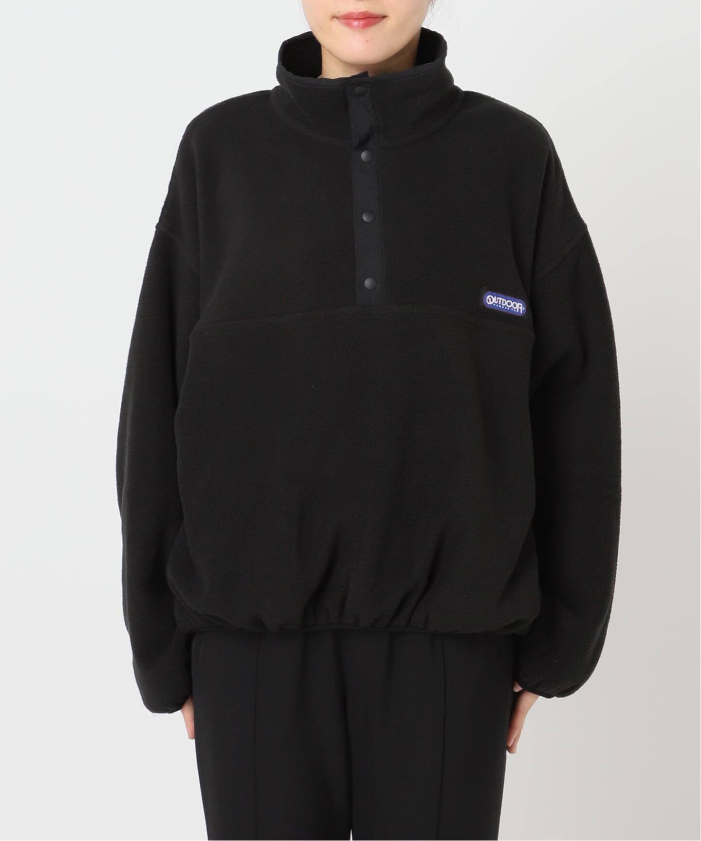 フリーススナップブルゾン ユニセックス着用可（ボア・フリース