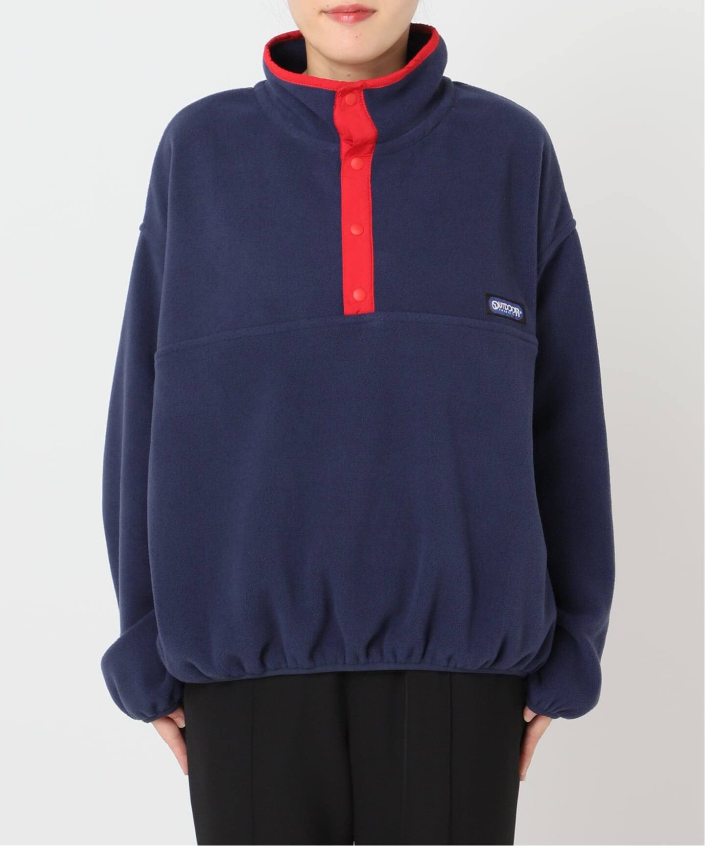 フリーススナップブルゾン ユニセックス着用可（ボア・フリース