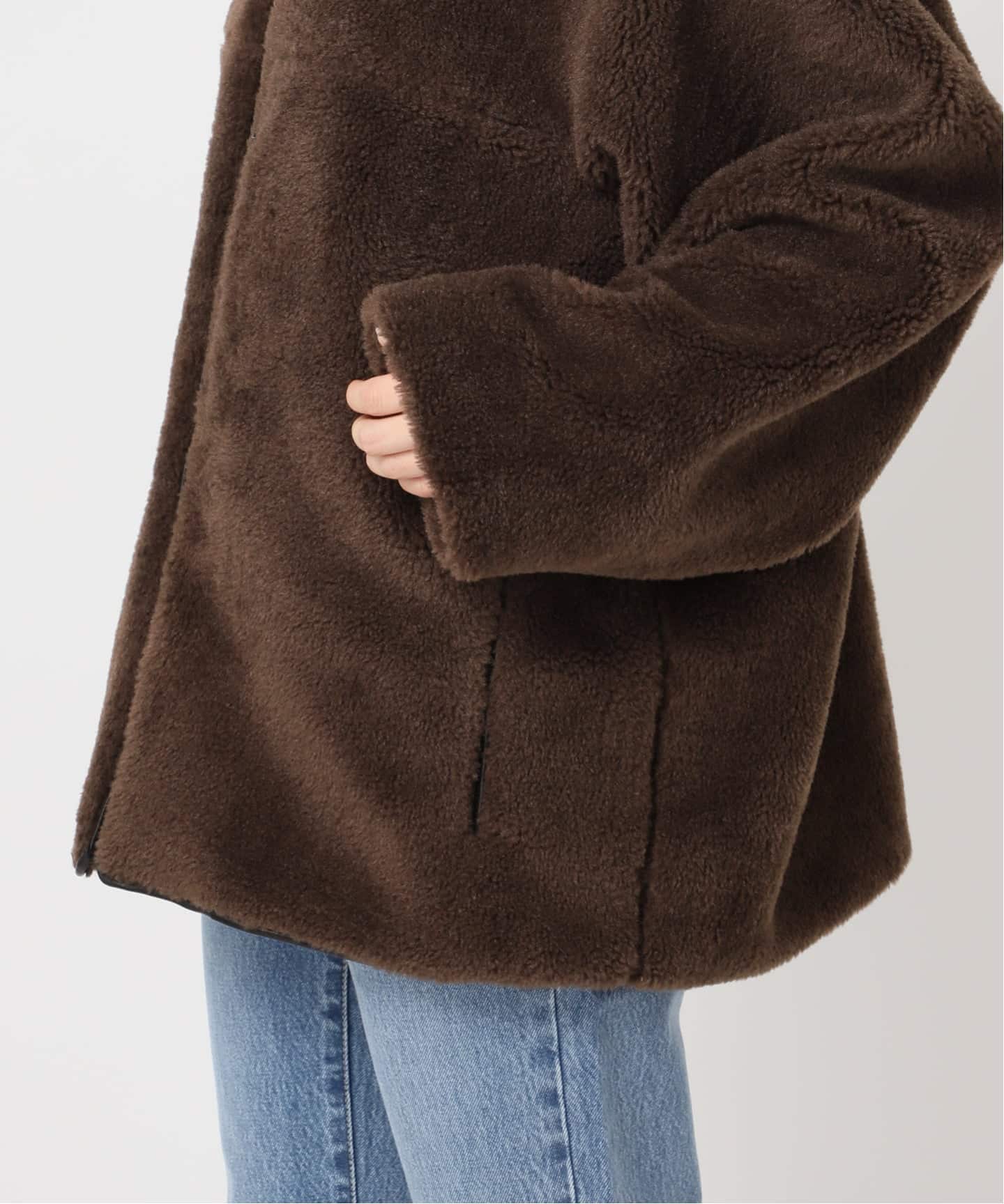 スタンドカラーボアブルゾン（ボア・フリース）｜OUTDOOR PRODUCTS