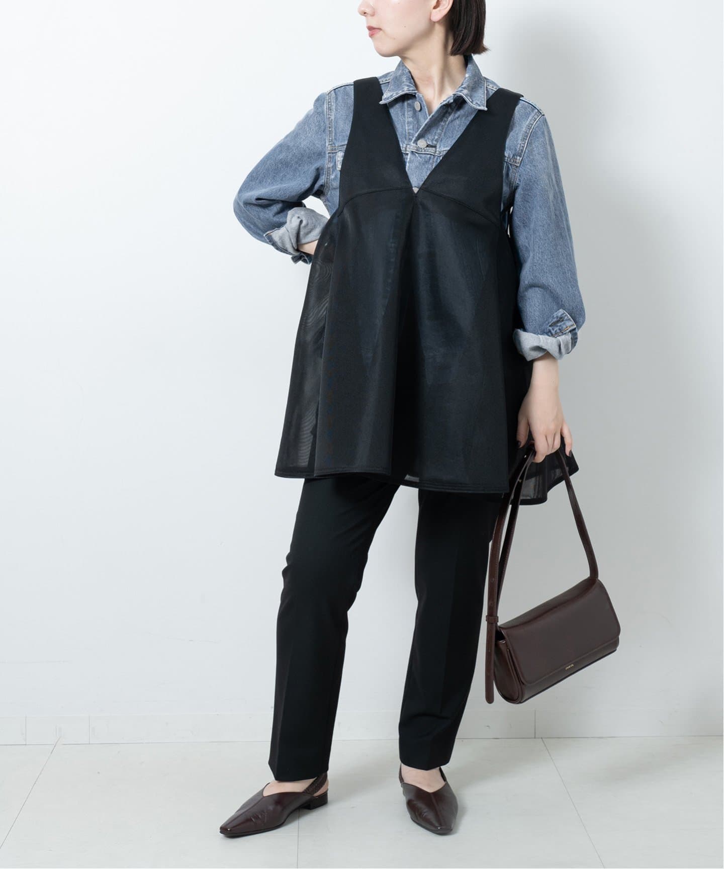 Bonum ボナム ダメージ デニムジャケット Gジャン