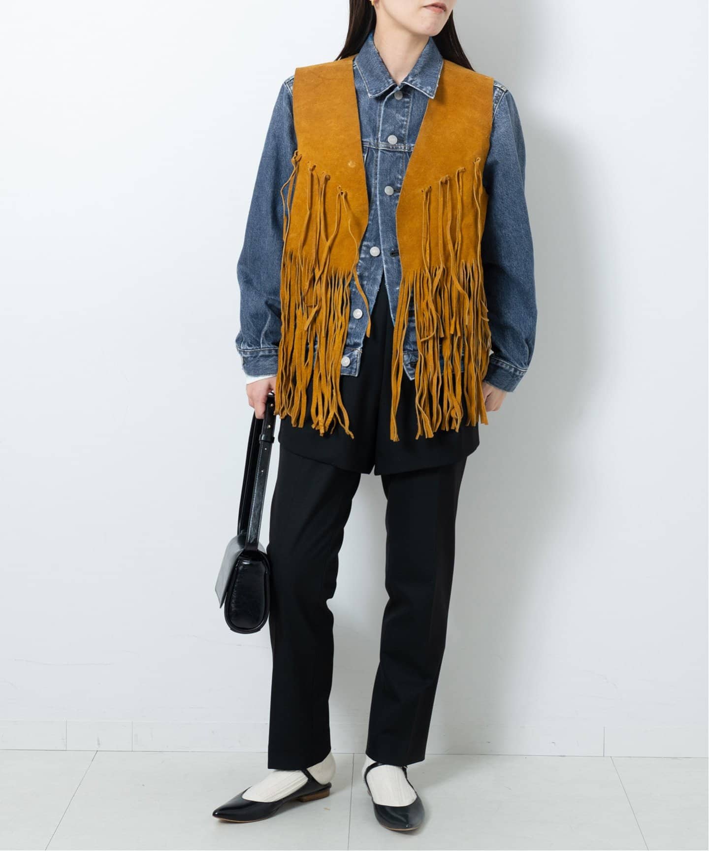 Bonum ボナム ダメージ デニムジャケット Gジャン