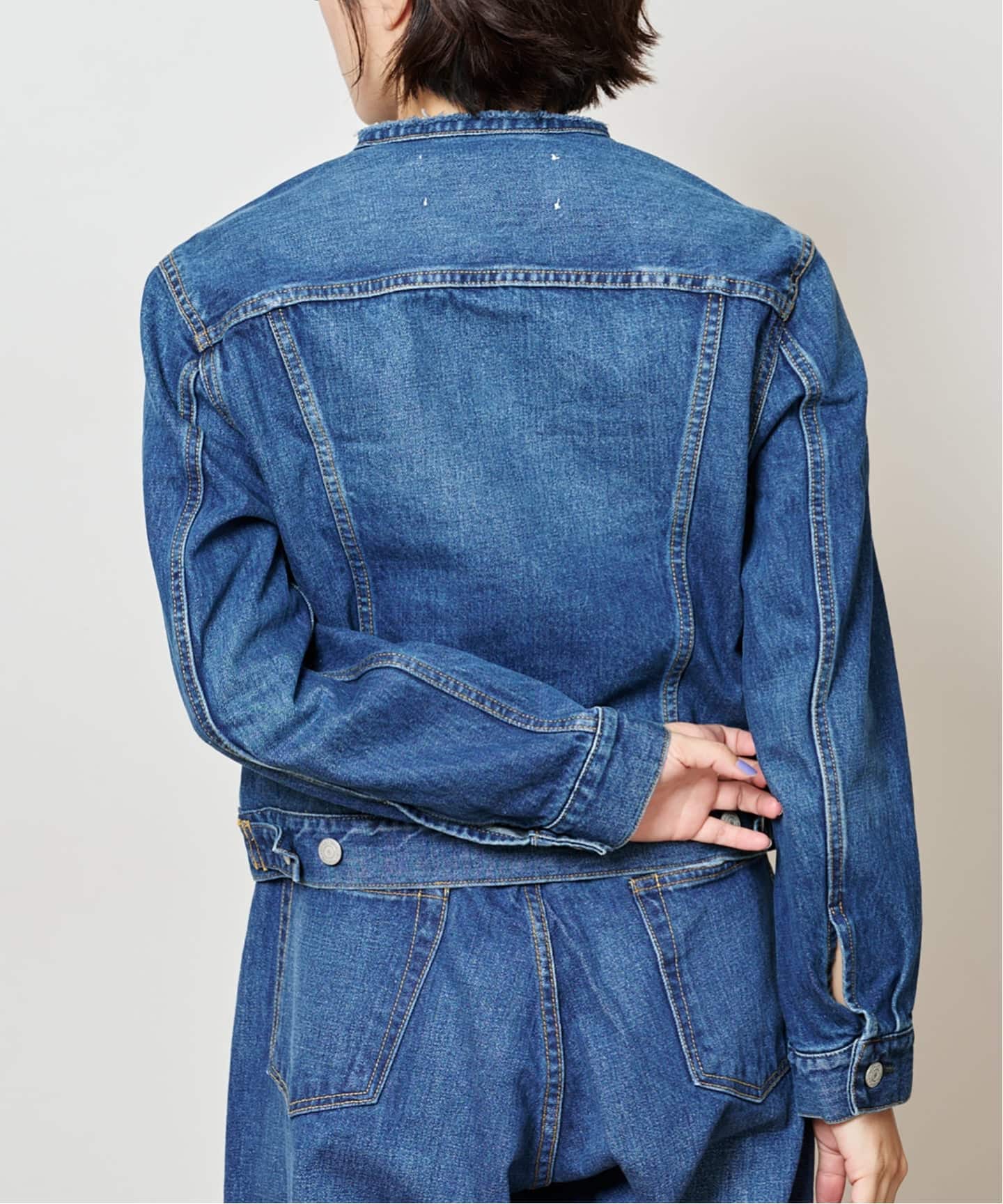 ショートデニムジャケット（その他ブルゾン／アウター）｜Bonum