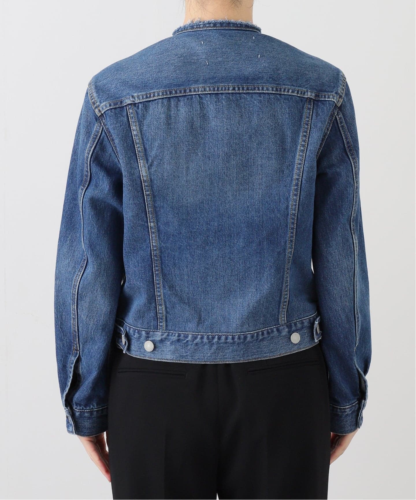 ショートデニムジャケット（その他ブルゾン／アウター）｜Bonum