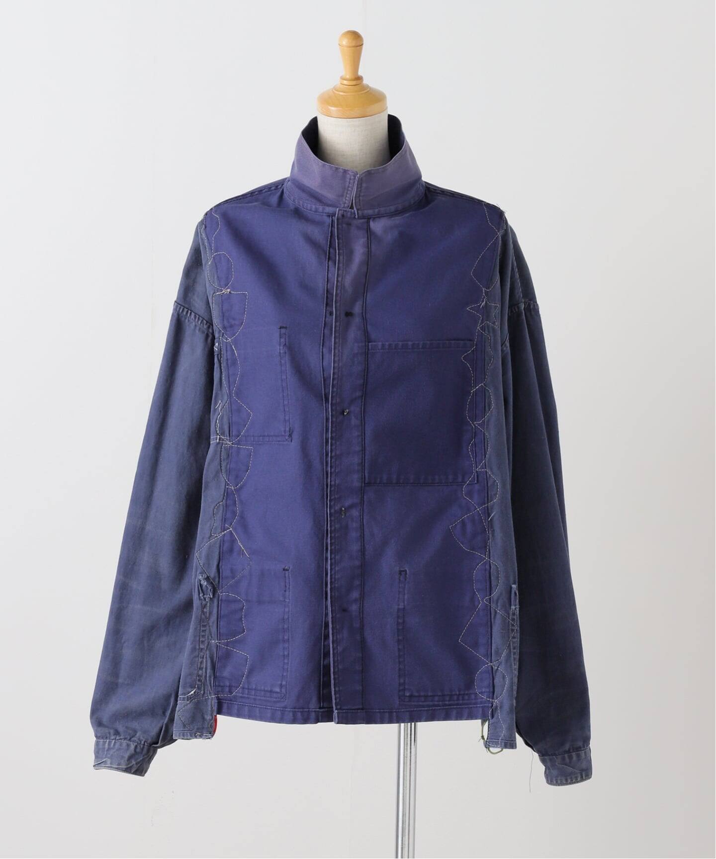 ○△× パッチワーク カバーオール　フレンチワークジャケット ダブルフレンチワークパッチカバーオール（その他ブルゾン／アウター