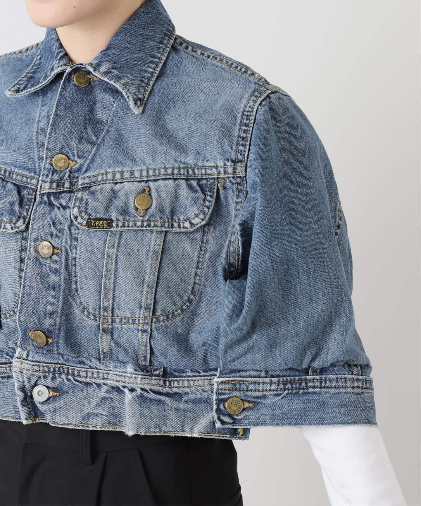 リメイクデニムケープ（その他ブルゾン／アウター）｜Bonum（ボナム