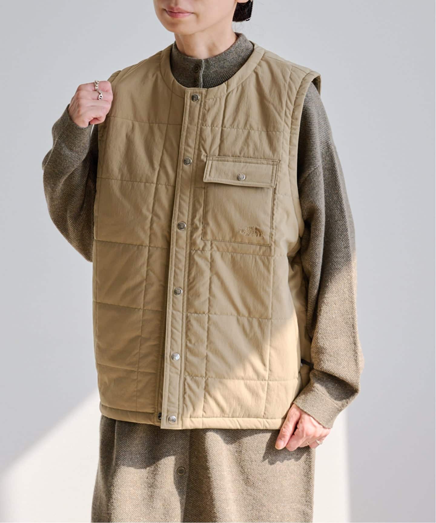 みかん　THE NORTH FACE Meadow Warm Vest THE NORTH FACE ザ・ノース・フェイス ベスト キッズ T Meadow