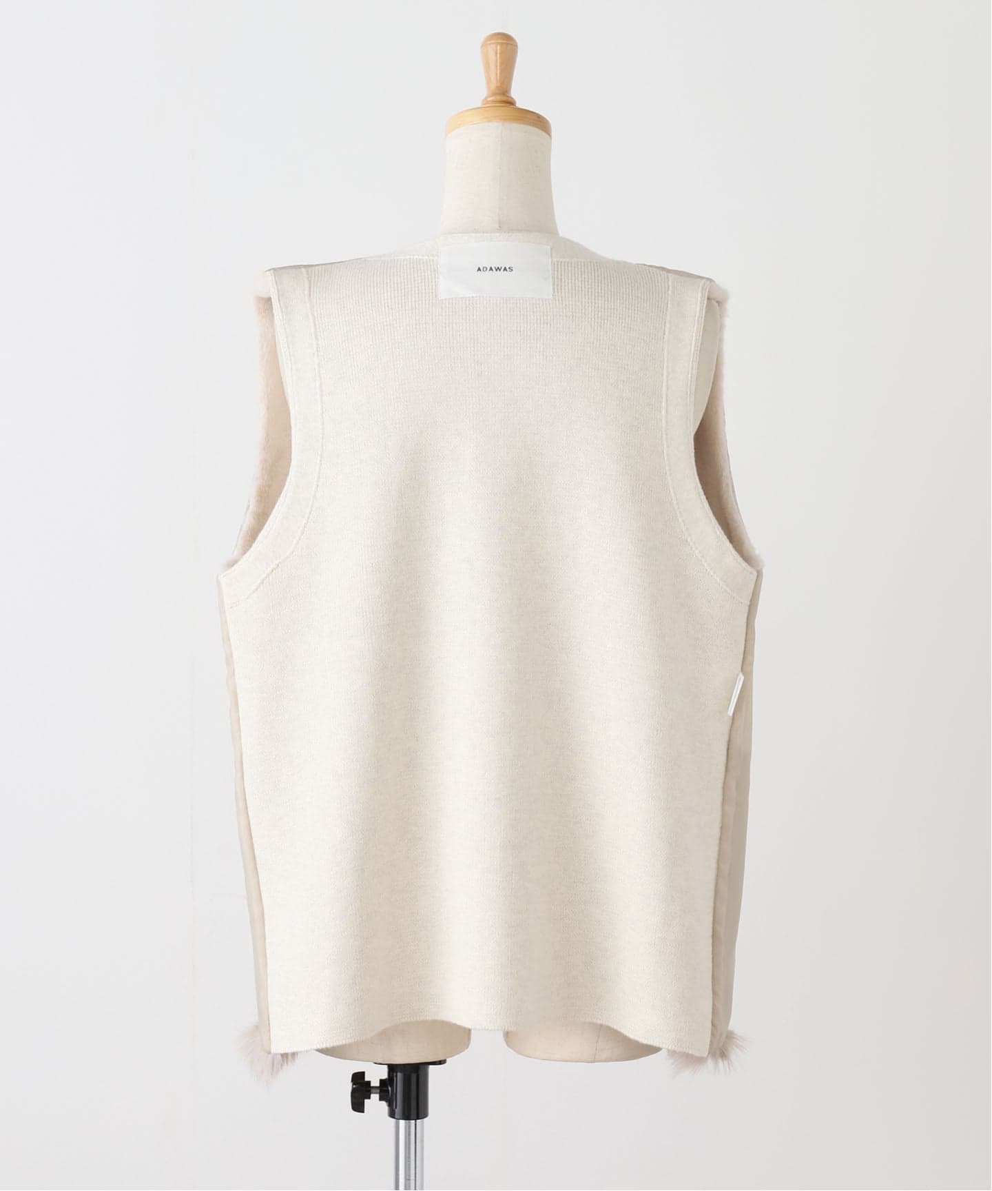 ADAWAS FAUX-FUR PANEL VEST（ベスト）｜BOICE FROM BAYCREW'S（ボイス