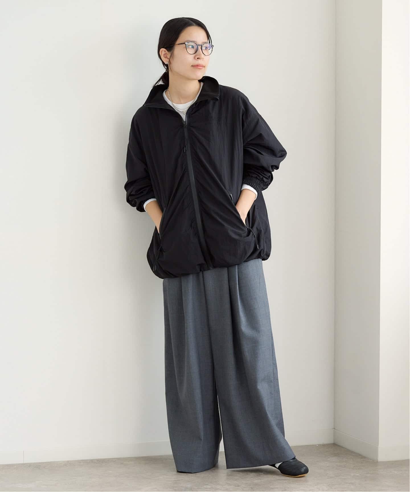 TODAYFUL Useful Zip Blouzon（ナイロンジャケット）｜BOICE FROM