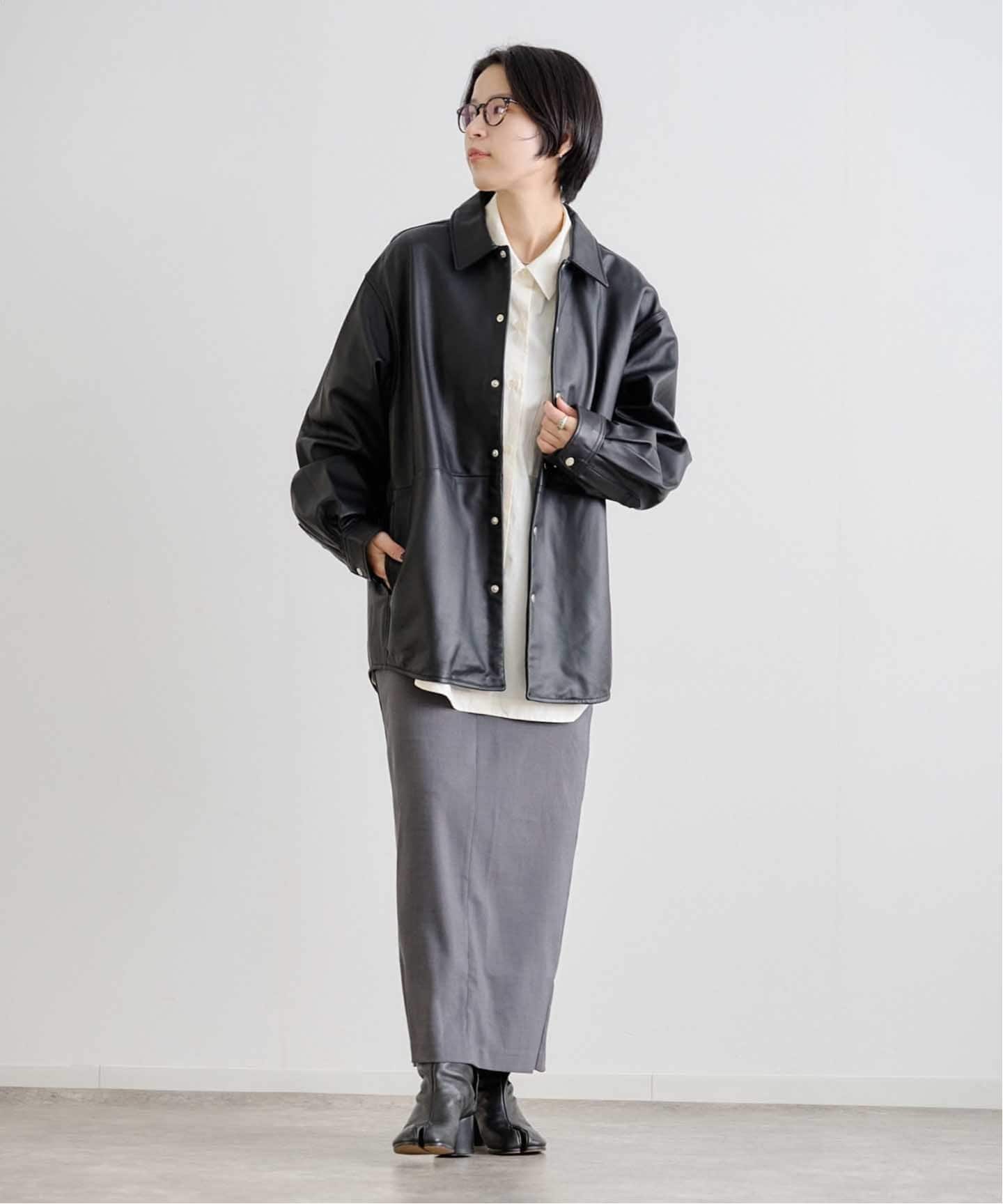 UNIVERSAL PRODUCTS LEATHER SHIRTS JACKET（レザージャケット